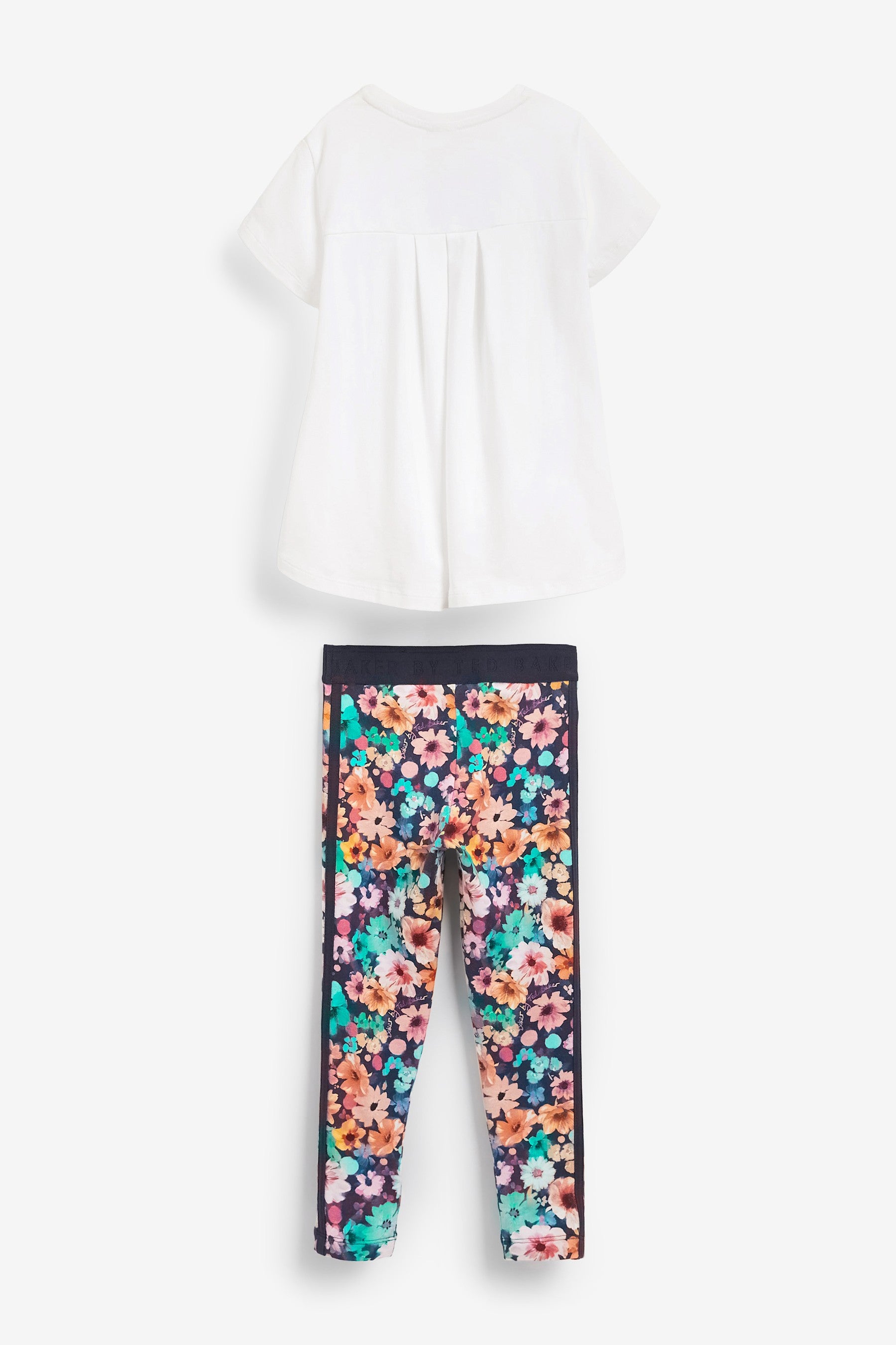 Baker by Ted Baker Multicolour Floral T-Shirt and Leggings Set