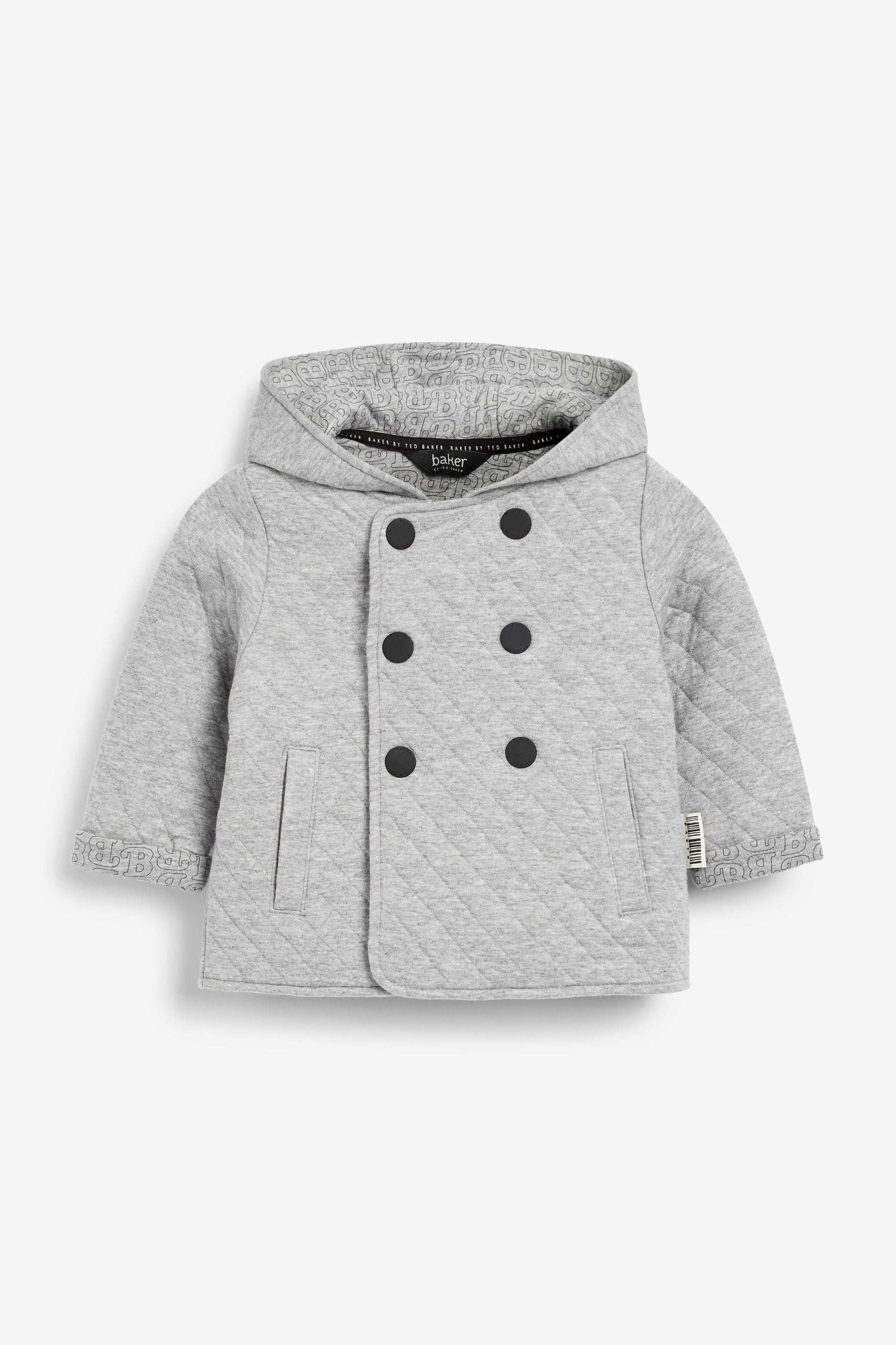 Grey Baker by Ted Baker Quilted Jacket