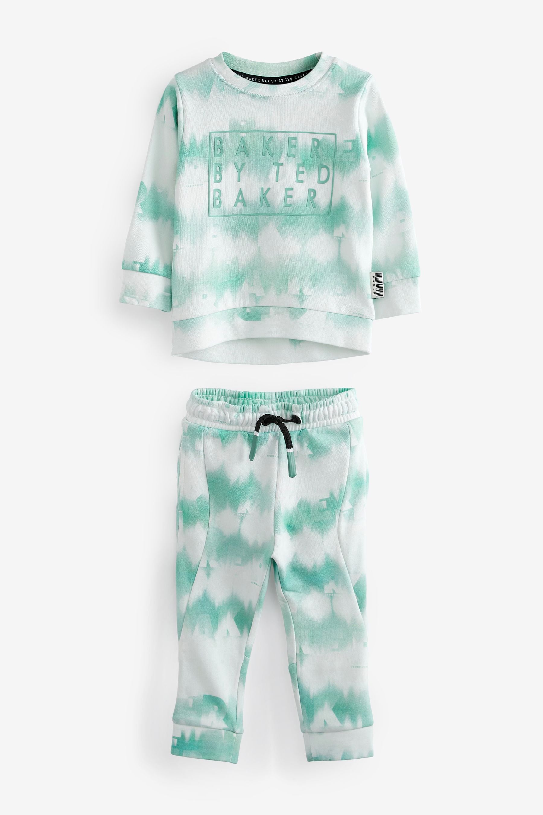 Baker by Ted Baker Green Tye Dye Tracksuit