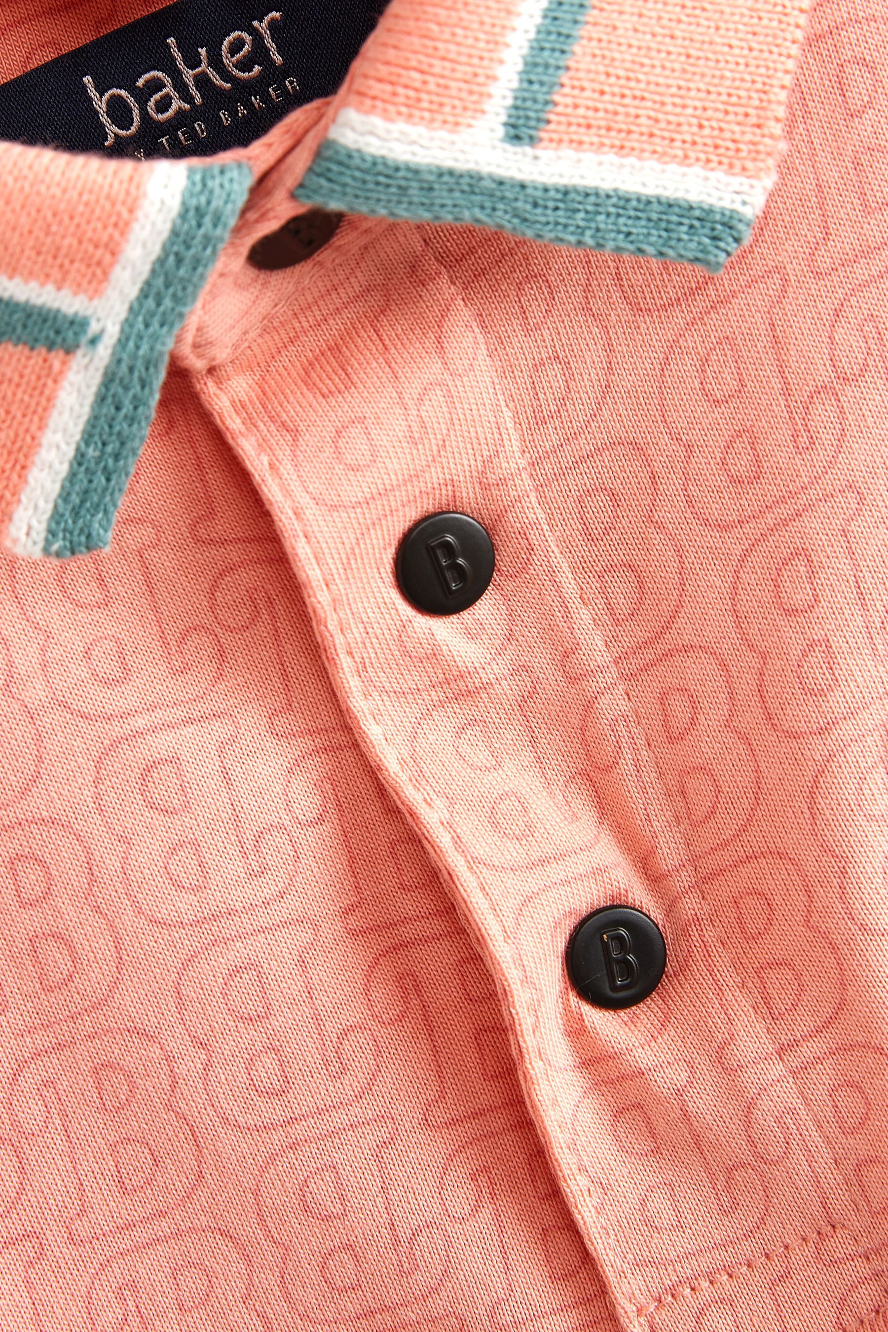 Baker by Ted Baker Printed Polo Shirt