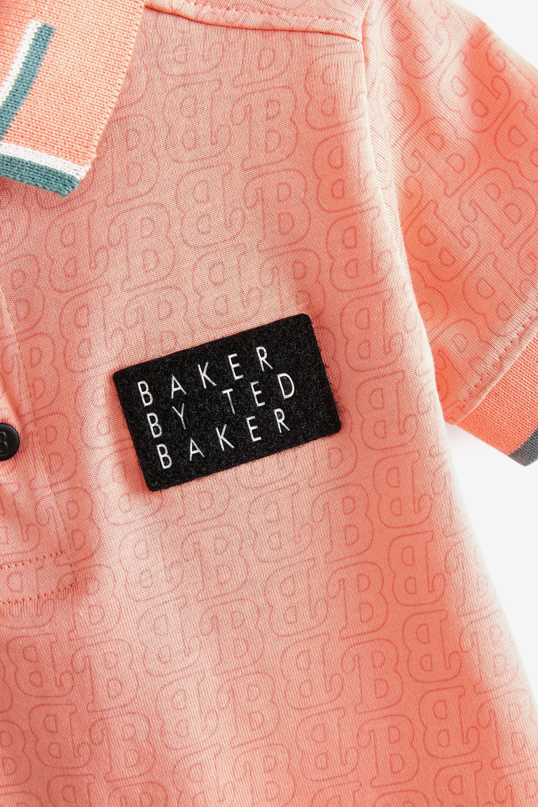 Baker by Ted Baker Printed Polo Shirt