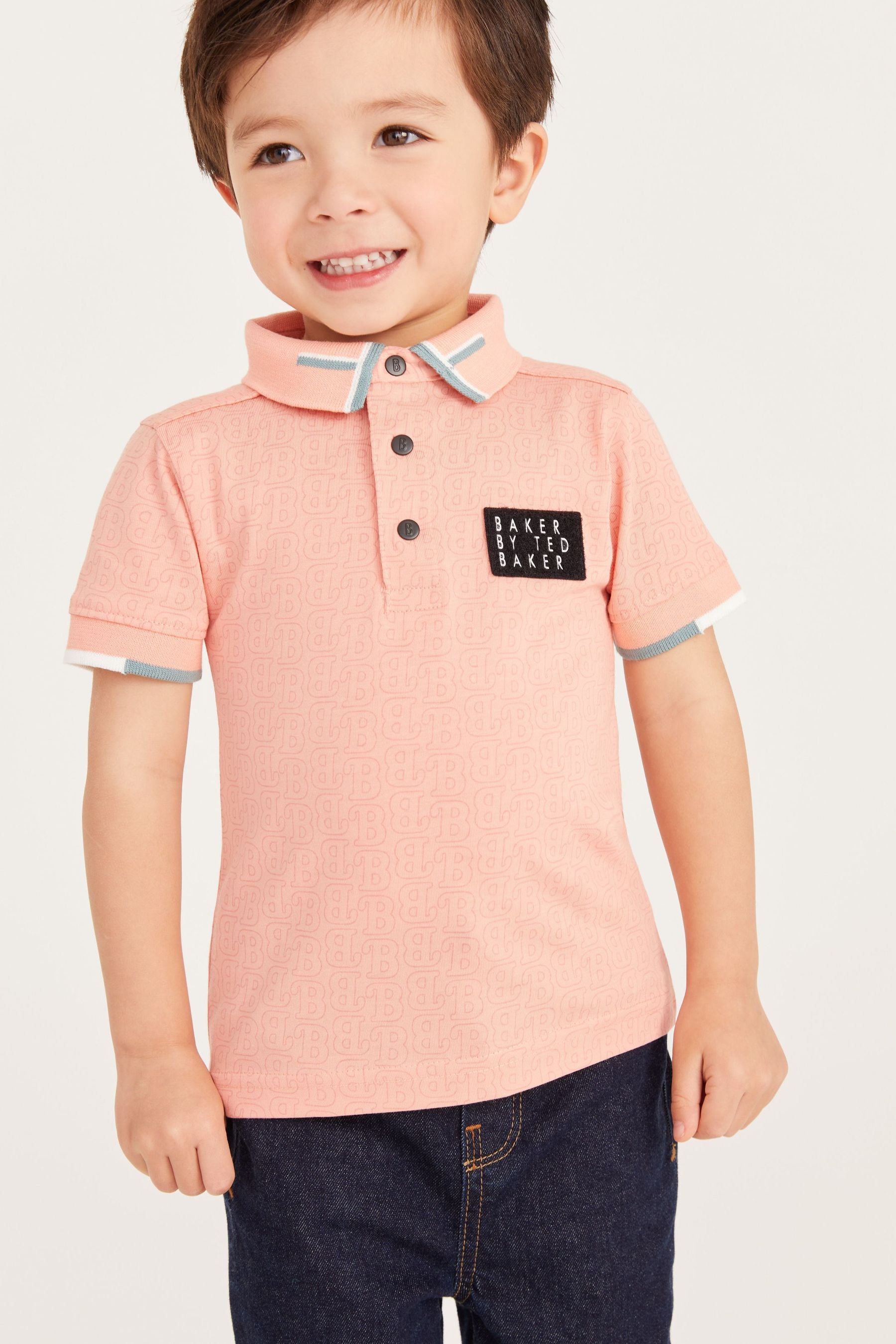 Baker by Ted Baker Printed Polo Shirt