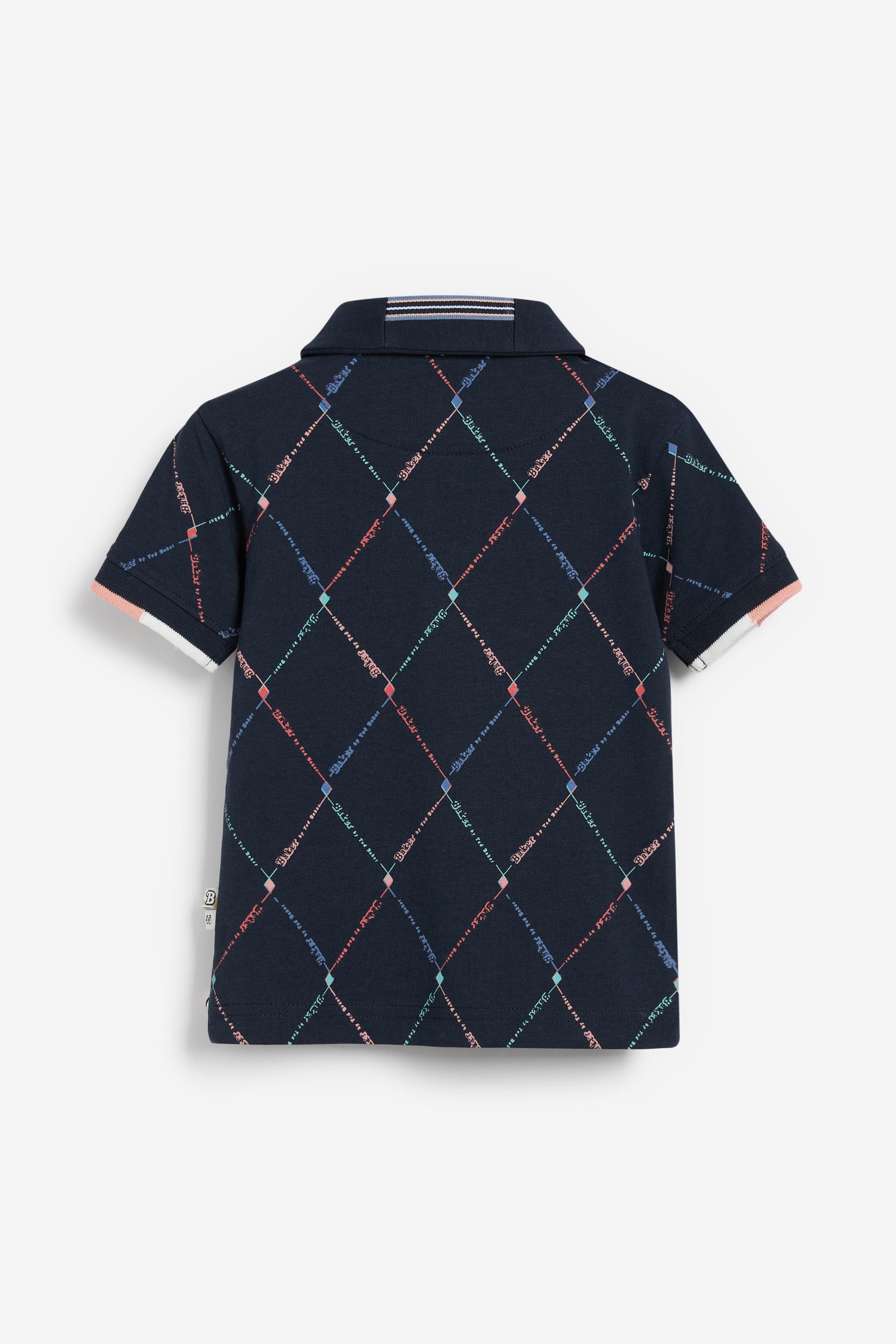 Baker by Ted Baker Argyle Polo Shirt