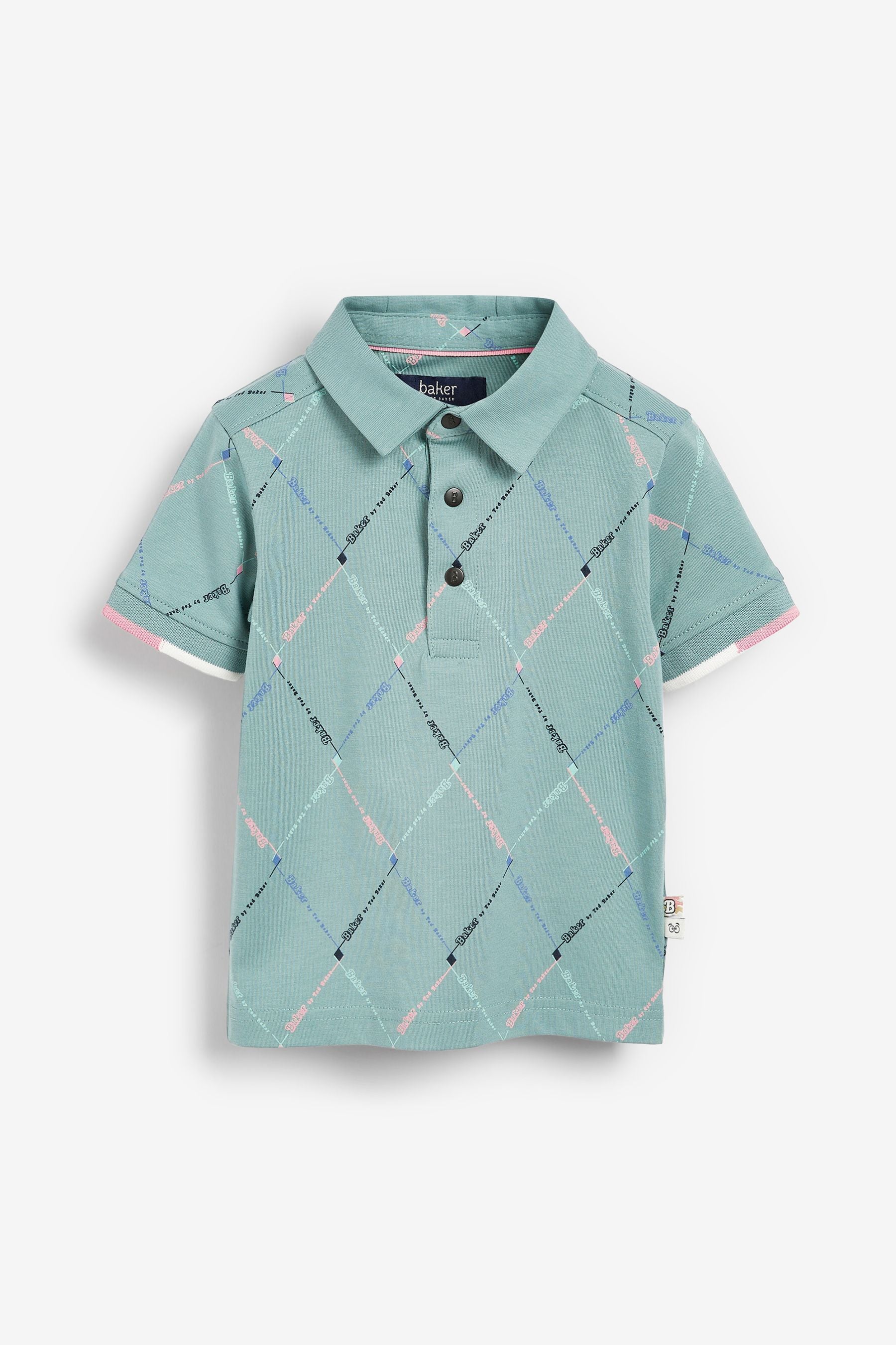 Baker by Ted Baker Argyle Polo Shirt