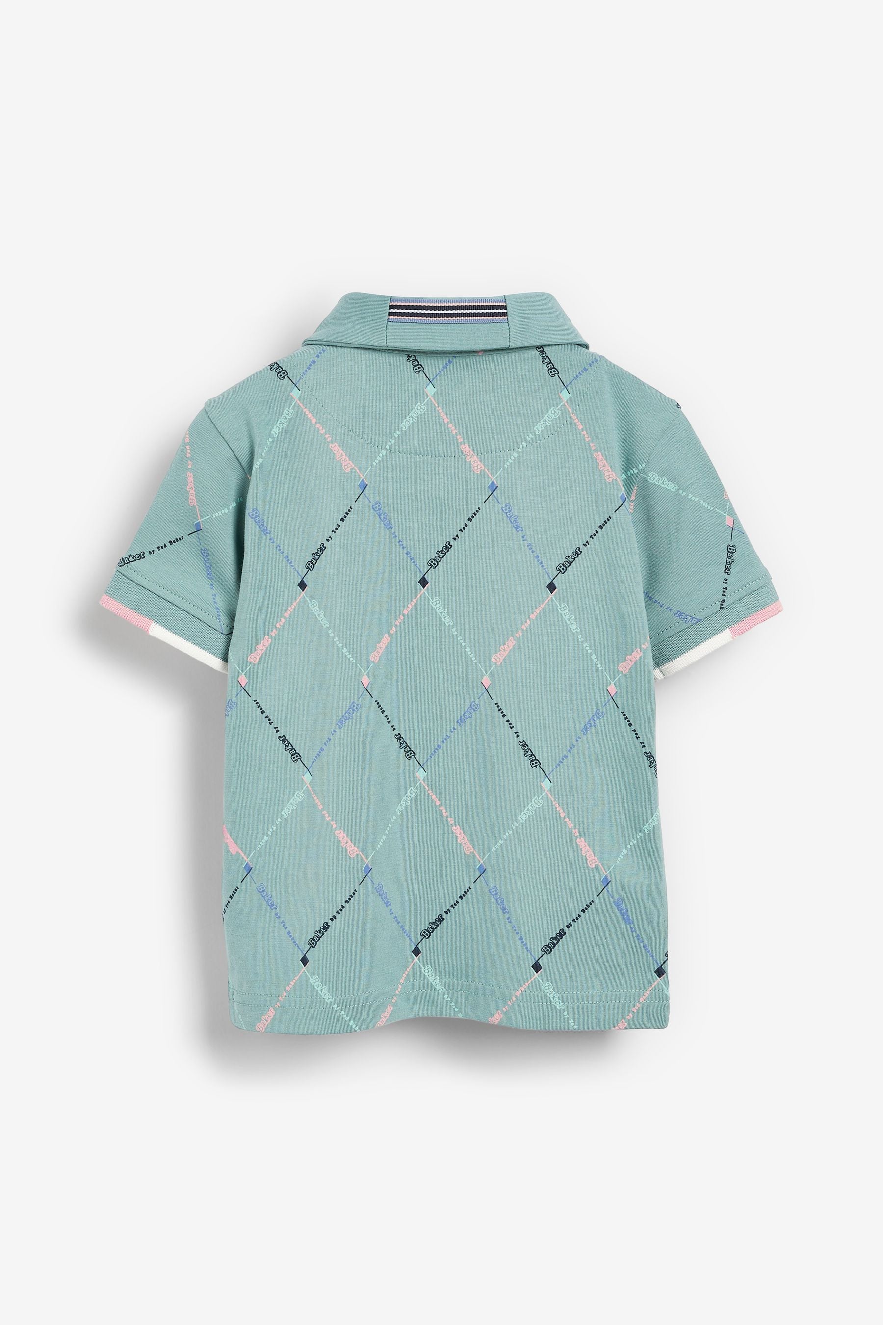 Baker by Ted Baker Argyle Polo Shirt