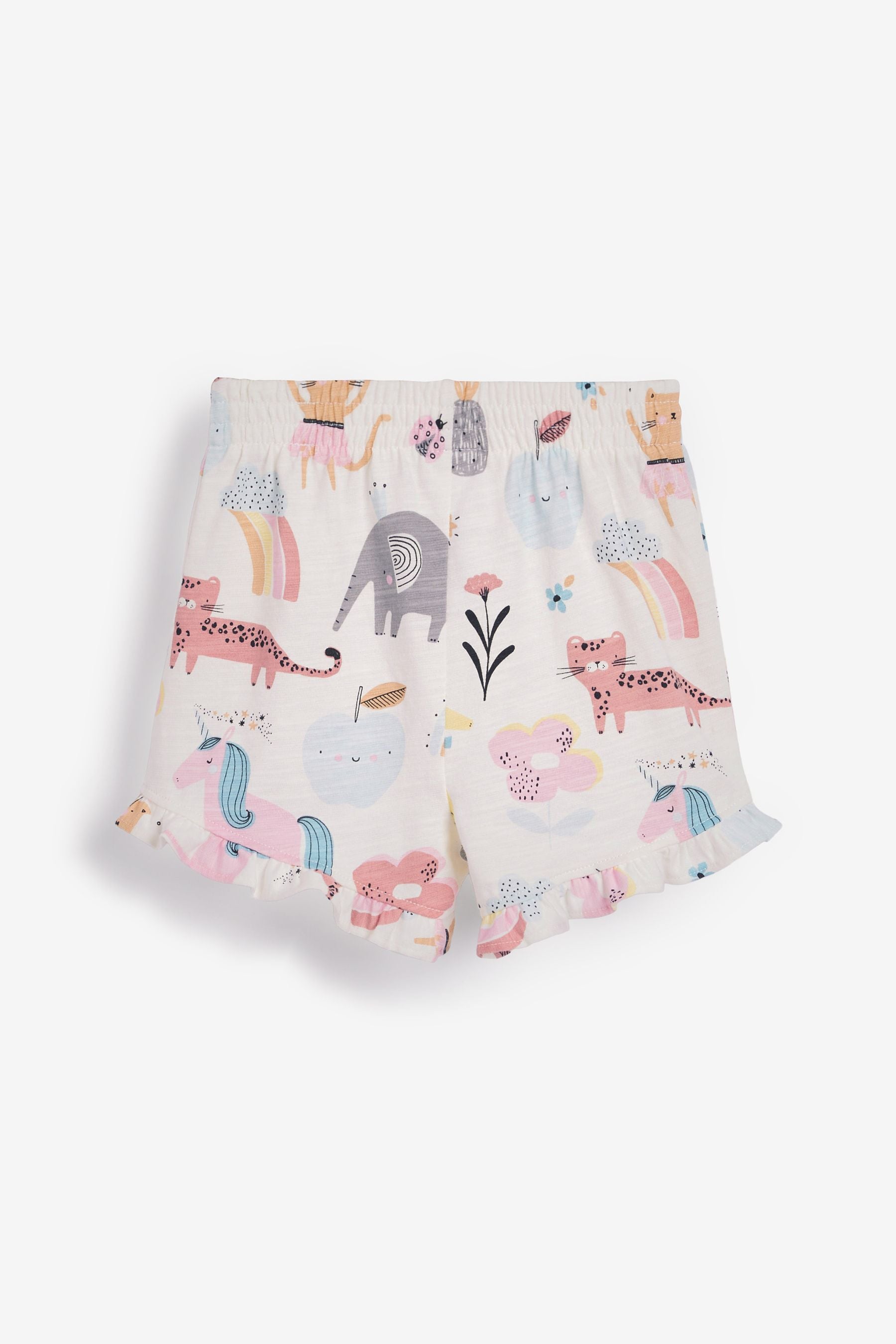 Blue/Orange Unicorn Character 3 Pack Short Pyjamas (9mths-12yrs)