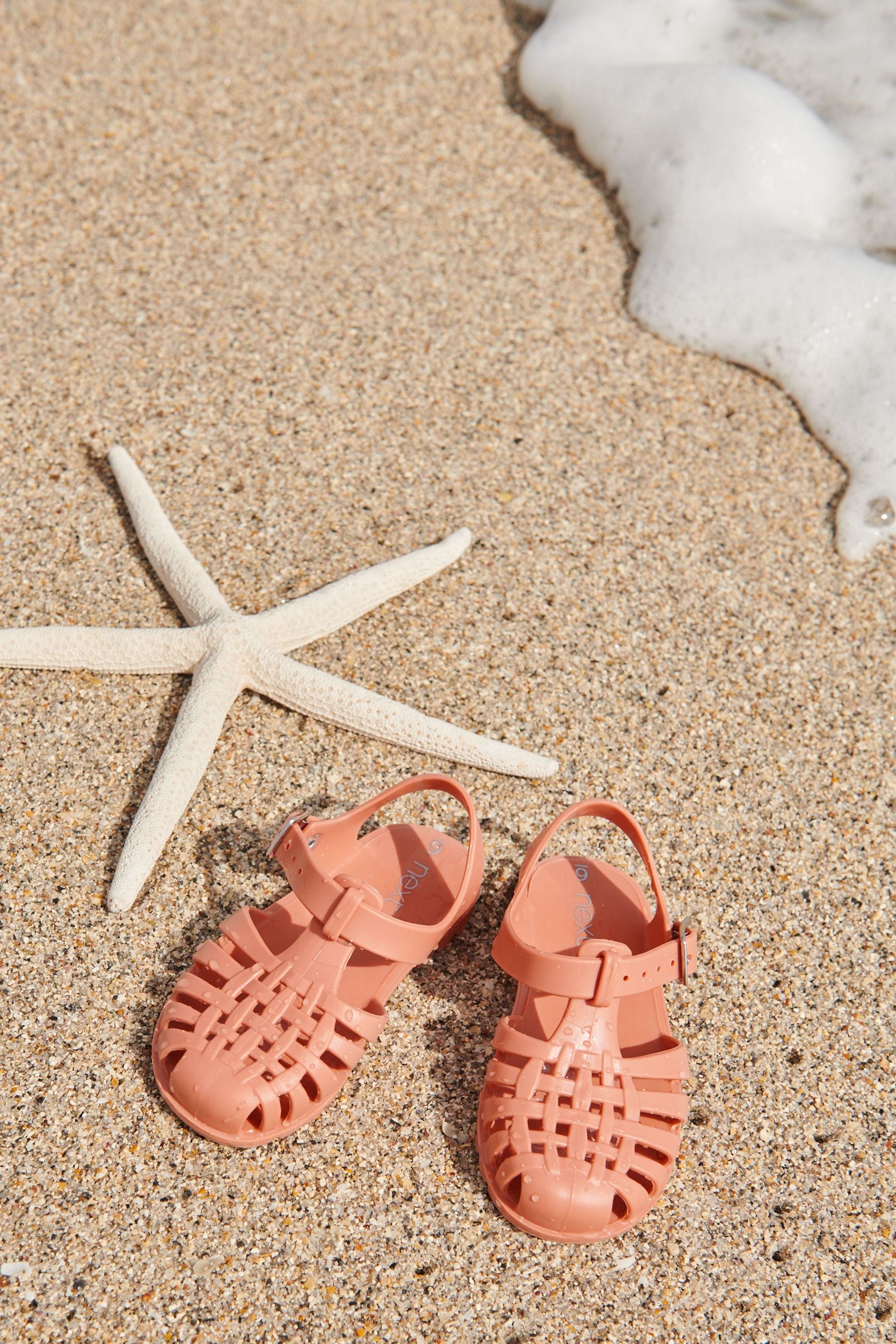 Tan Brown Jelly Sandals