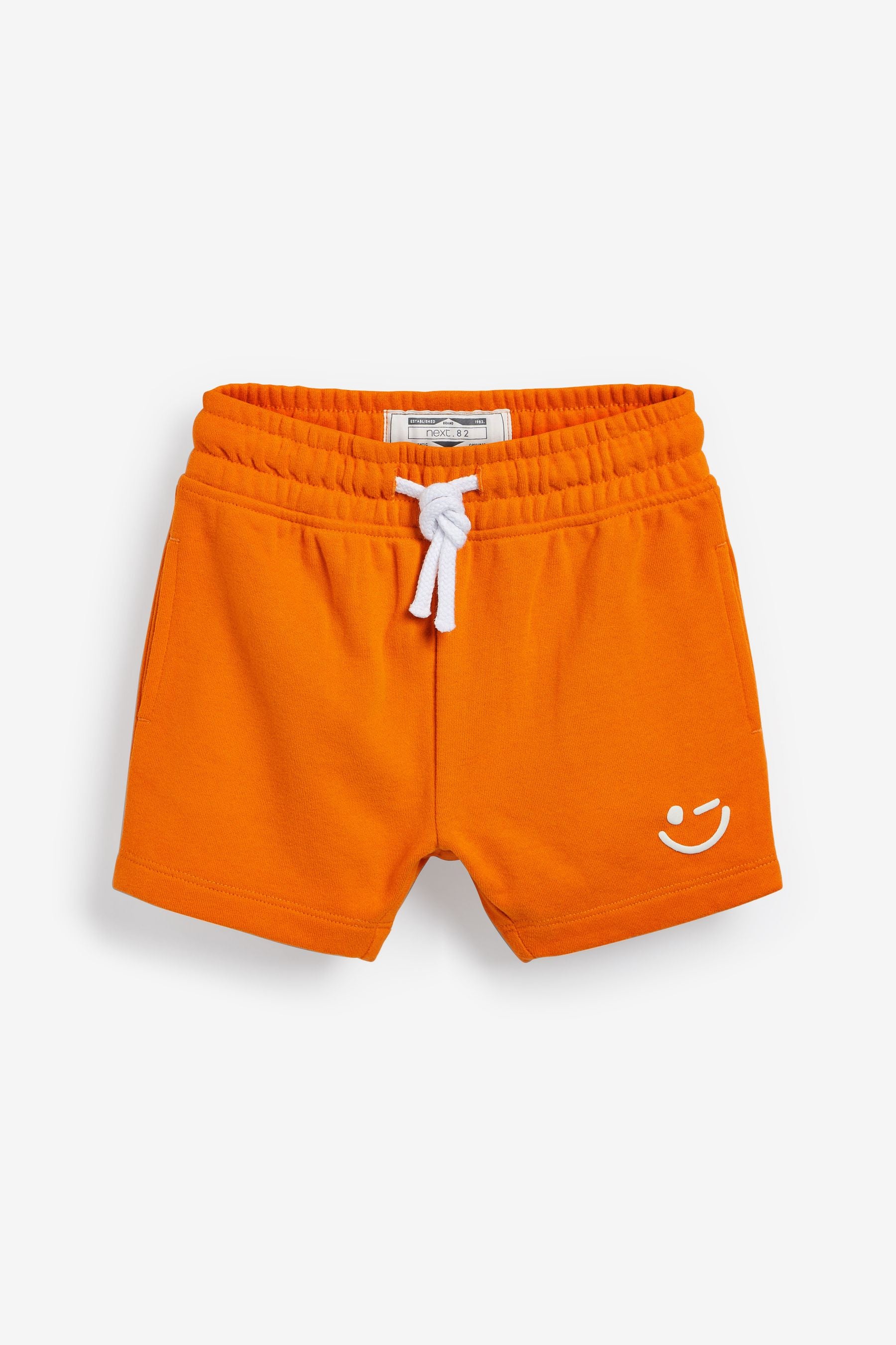 Orange Shorts Logo Zip Through Hoodie (3mths-7yrs)