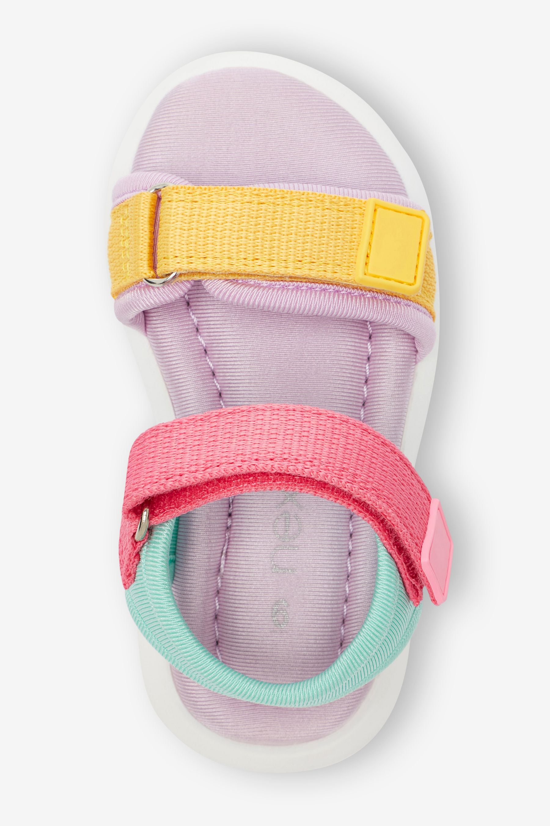 Multi Colourblock Memory Foam Sporty Sandals