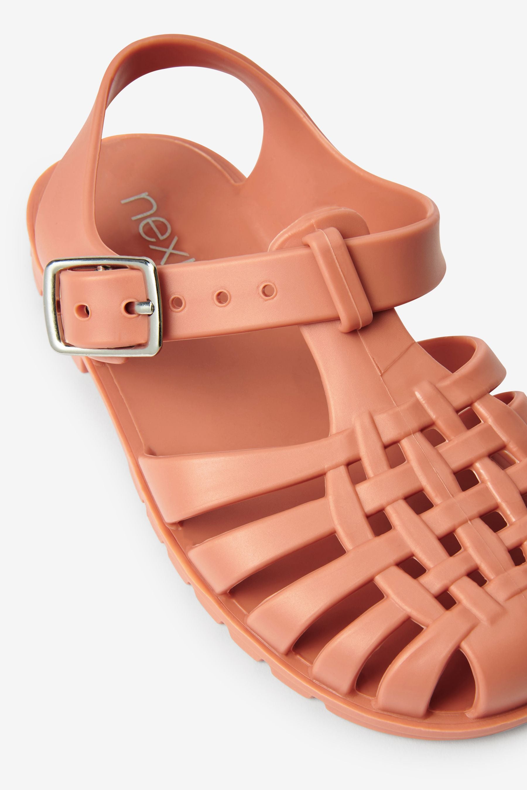 Tan Brown Jelly Sandals