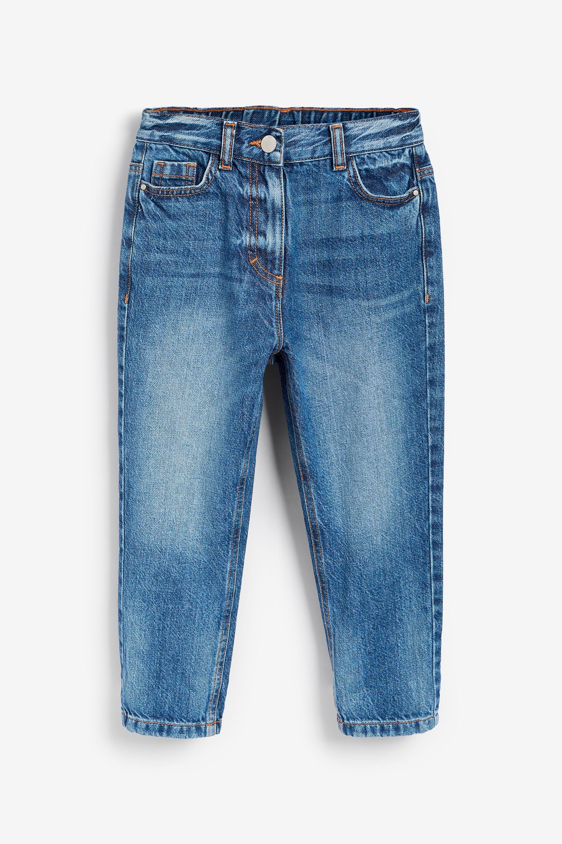 Mid Blue Denim Mom Jeans (3-16yrs)