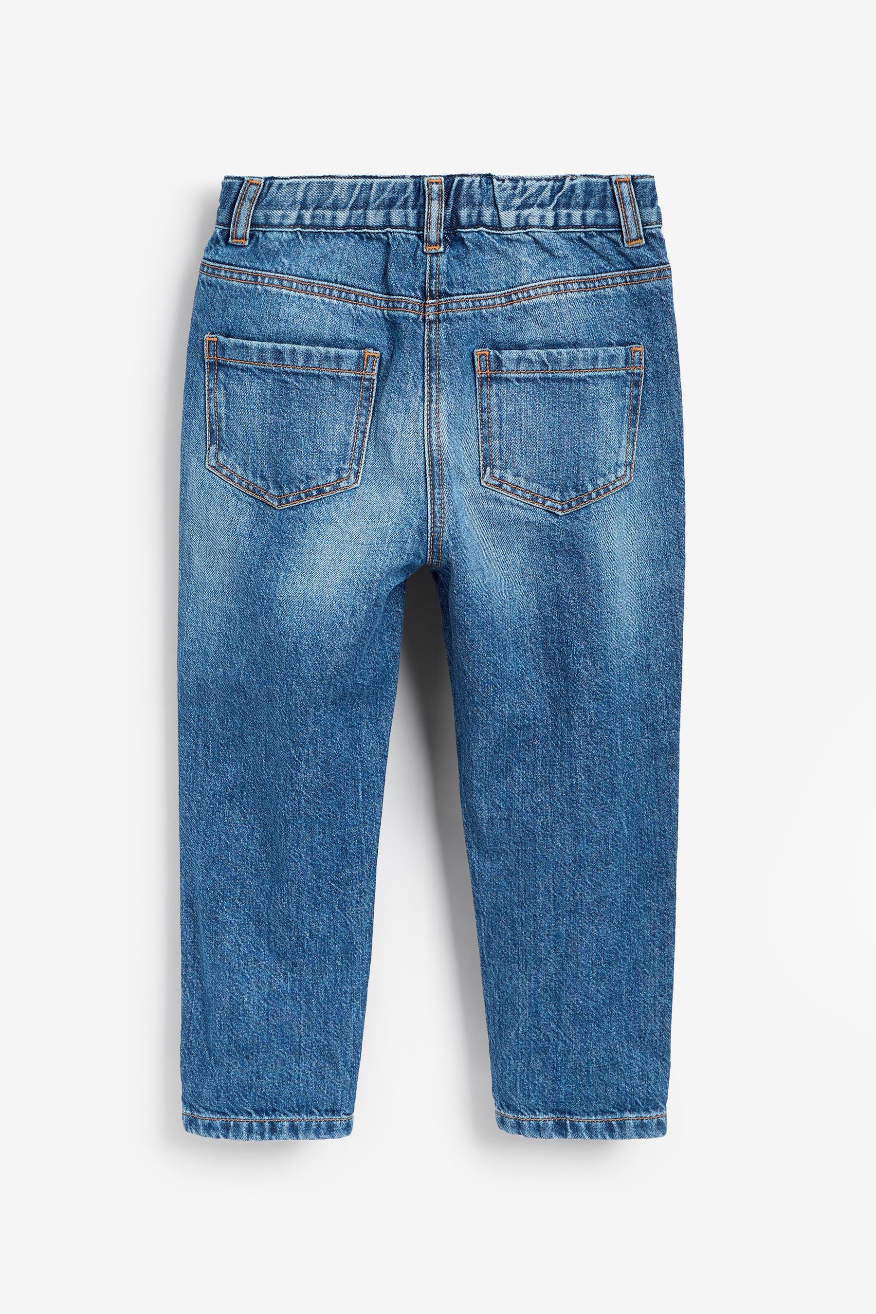 Mid Blue Denim Mom Jeans (3-16yrs)