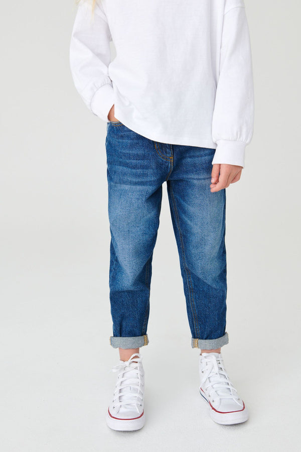 Mid Blue Denim Mom Jeans (3-16yrs)