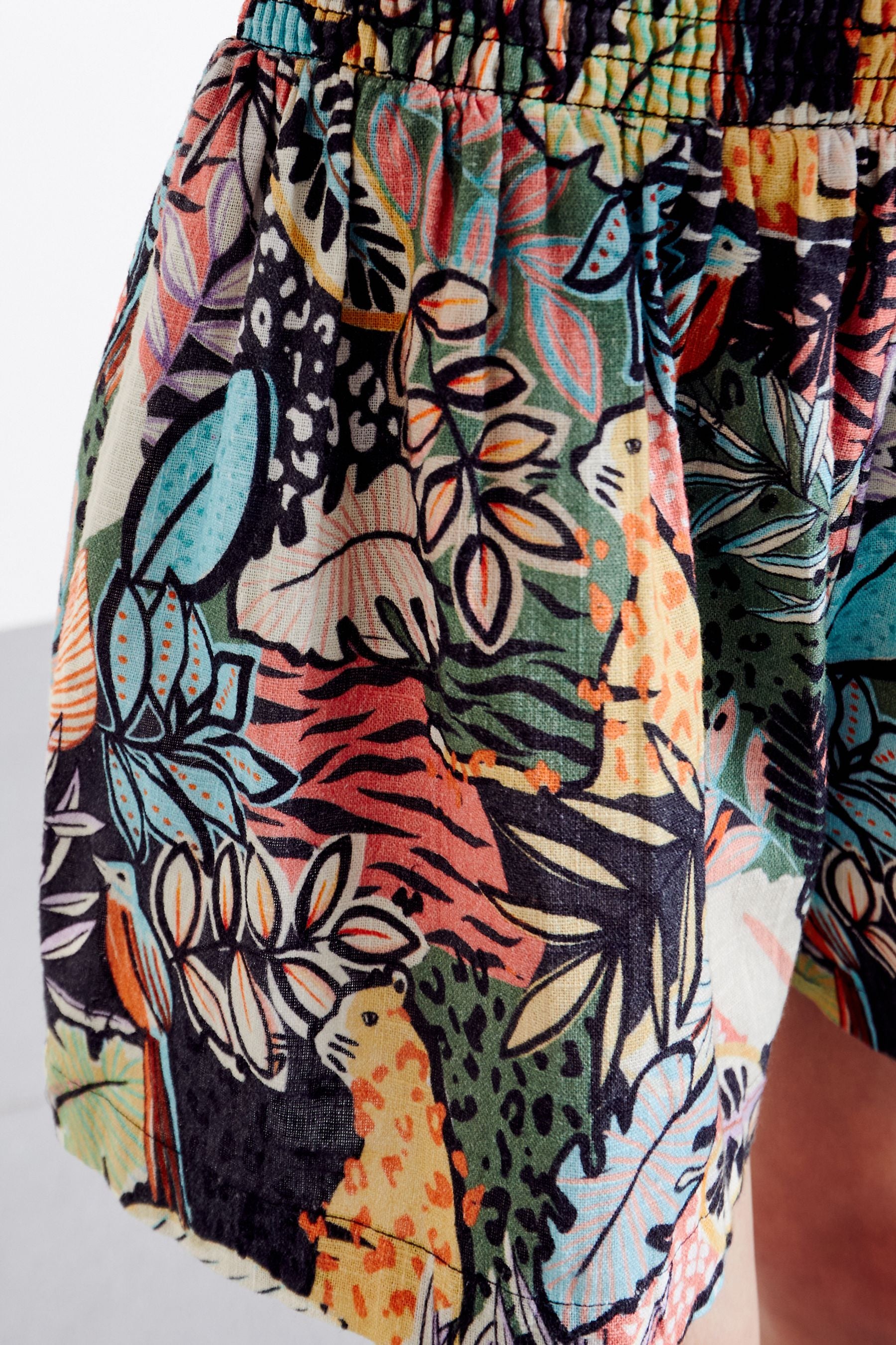 Multi Jungle Print Skort (3-16yrs)