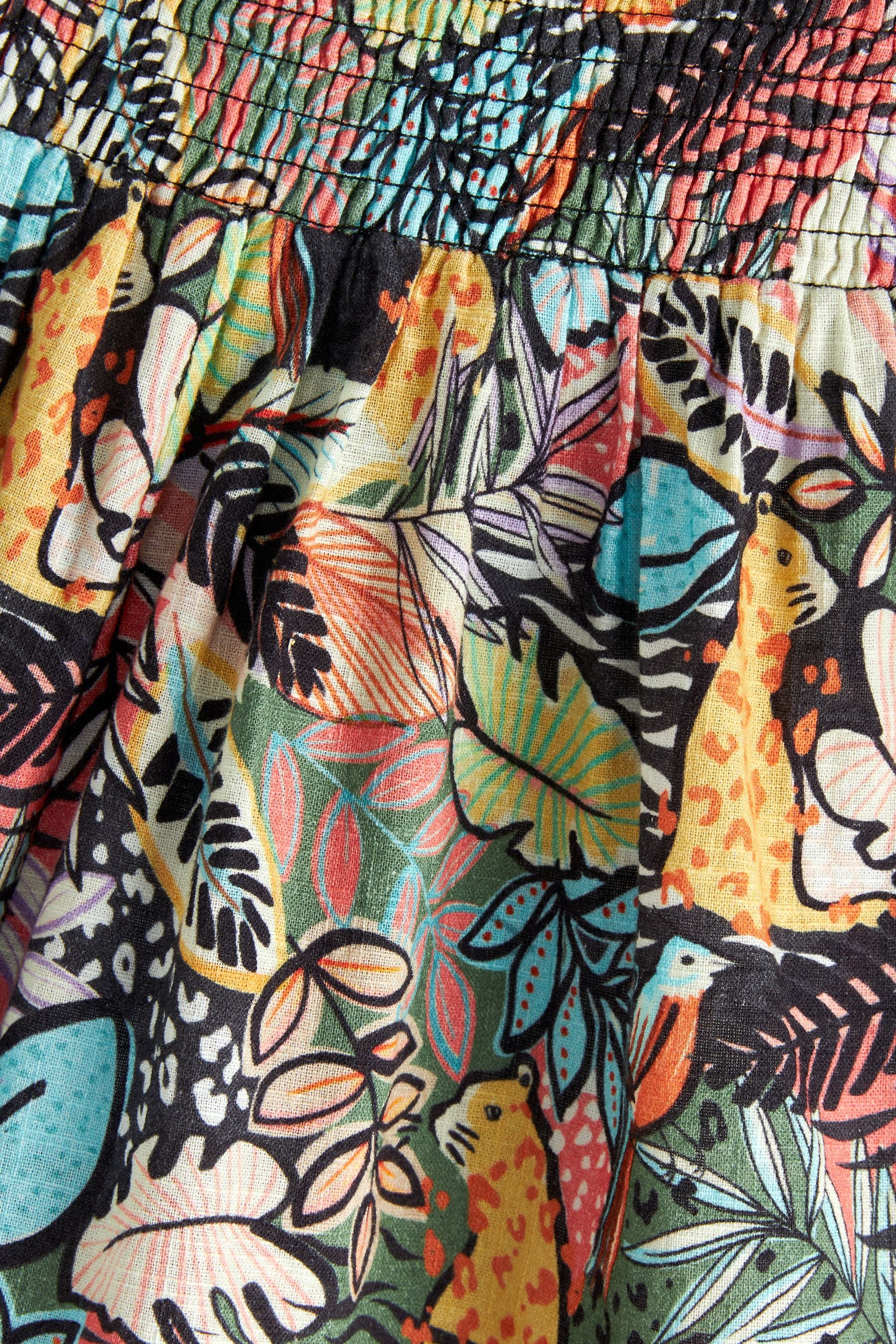 Multi Jungle Print Skort (3-16yrs)