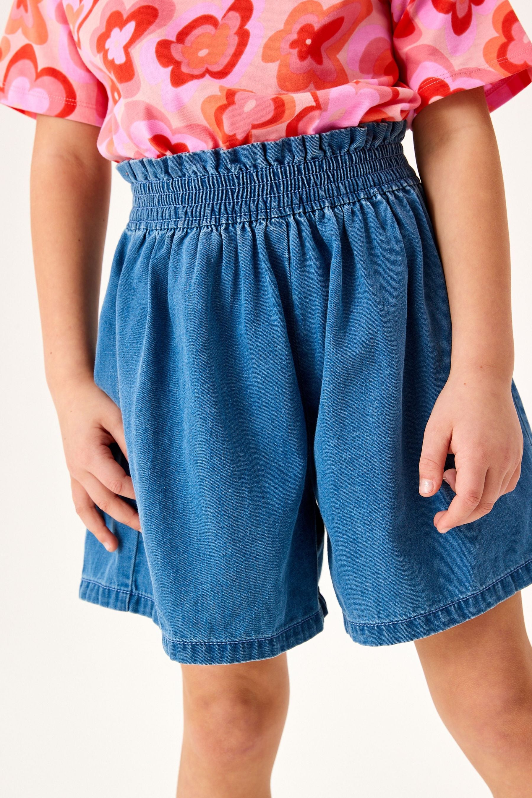 Mid Blue Denim Shorts (3-16yrs)