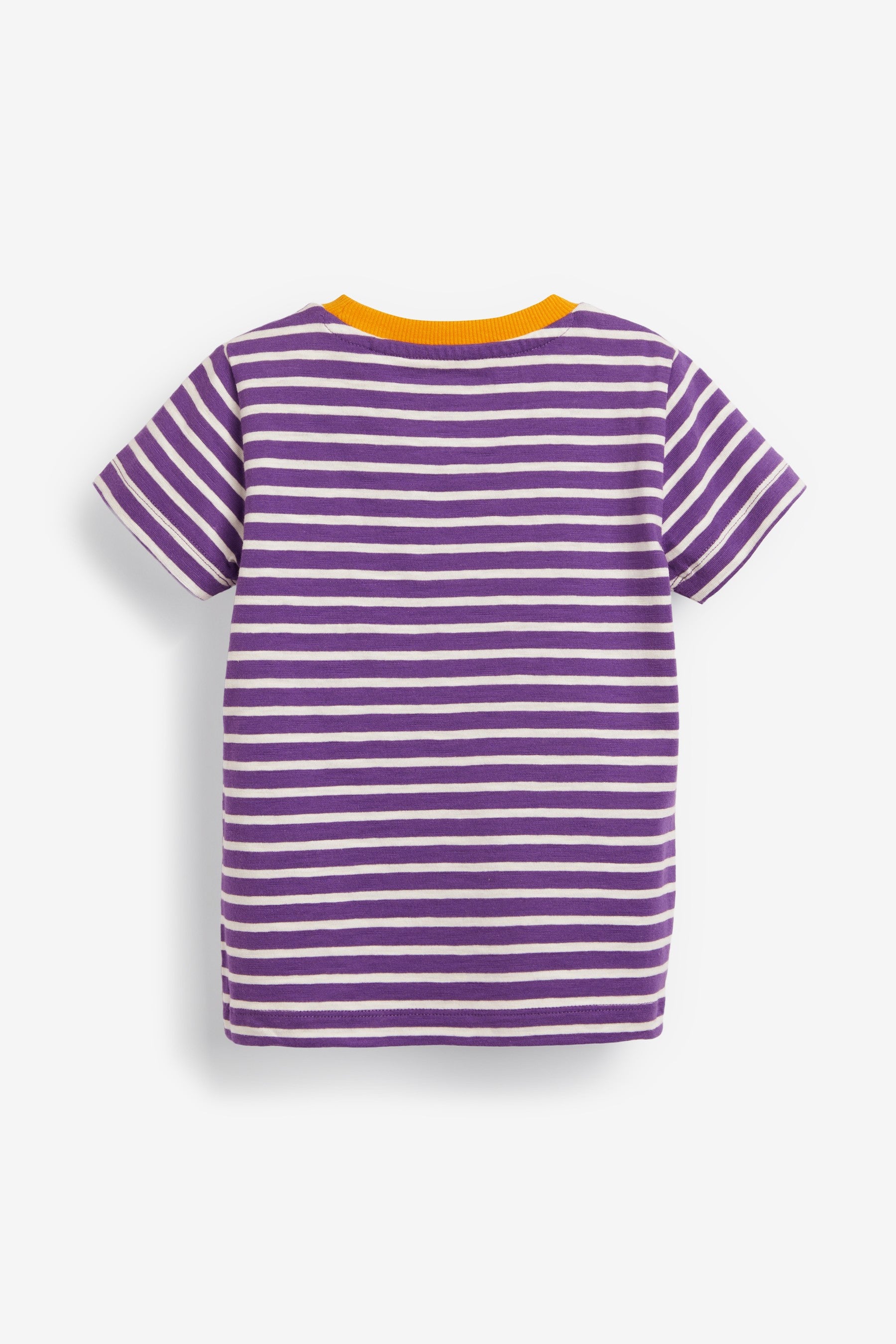 Stripe/Plain 5 Pack Short Sleeve T-Shirts (3mths-7yrs)