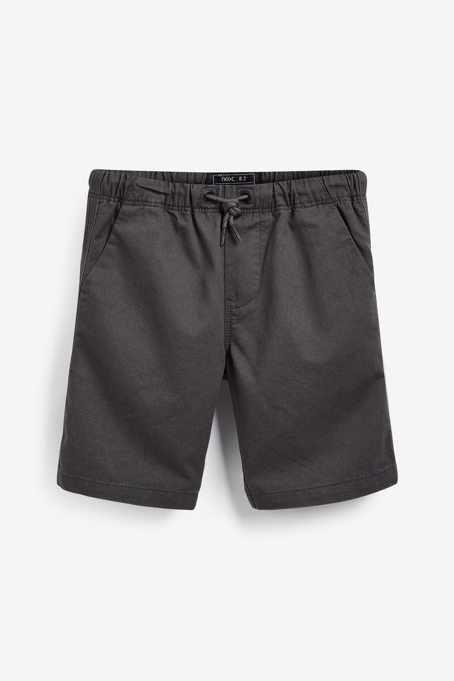 Charcoal Grey Regular Fit Pull-On Shorts (3-16yrs)