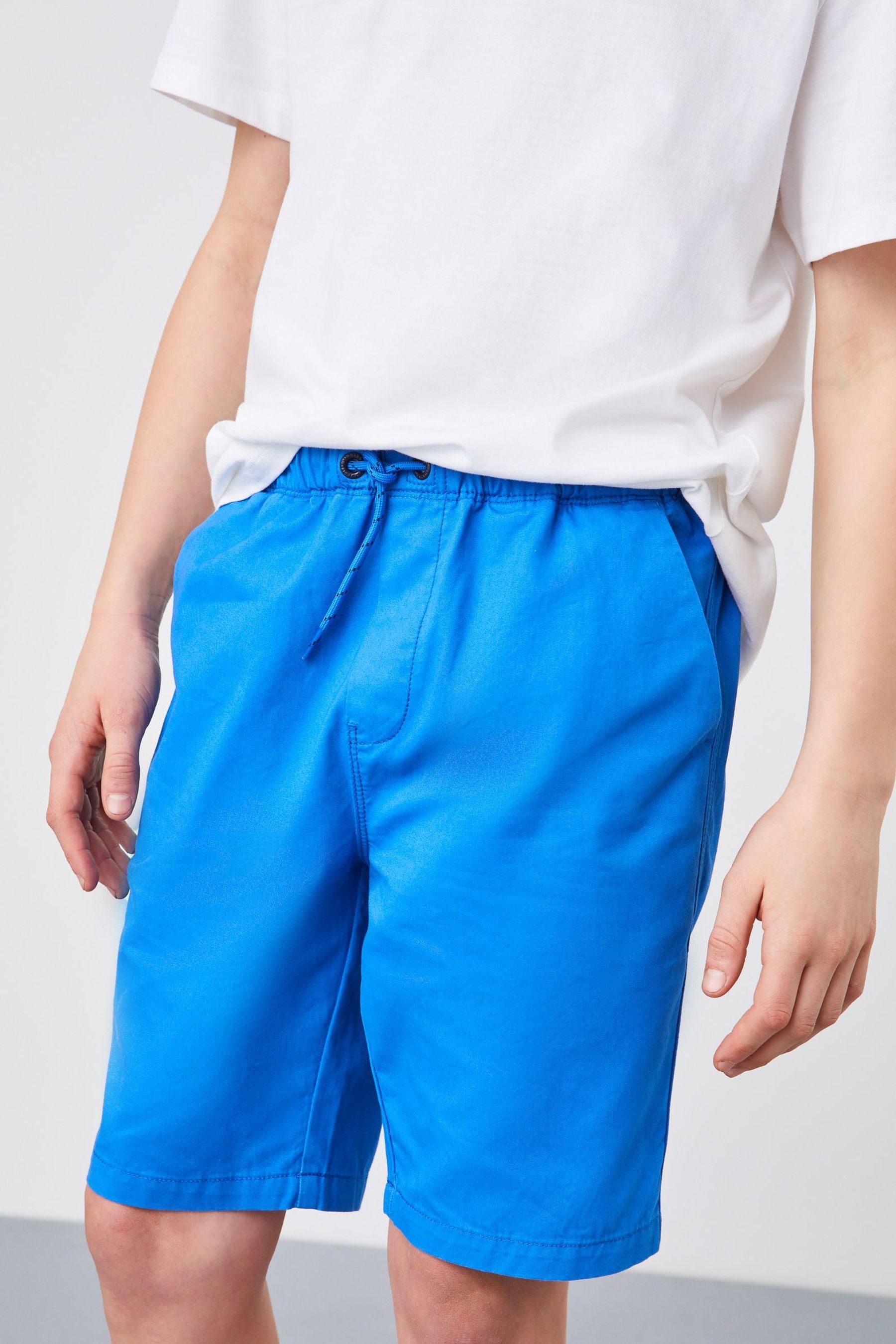 Cobalt Blue Pull-On Shorts (3-16yrs)