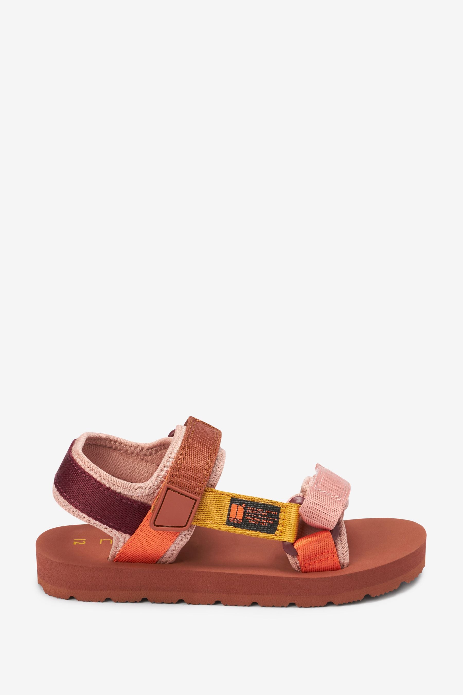 Rust Brown Trekker Sandals