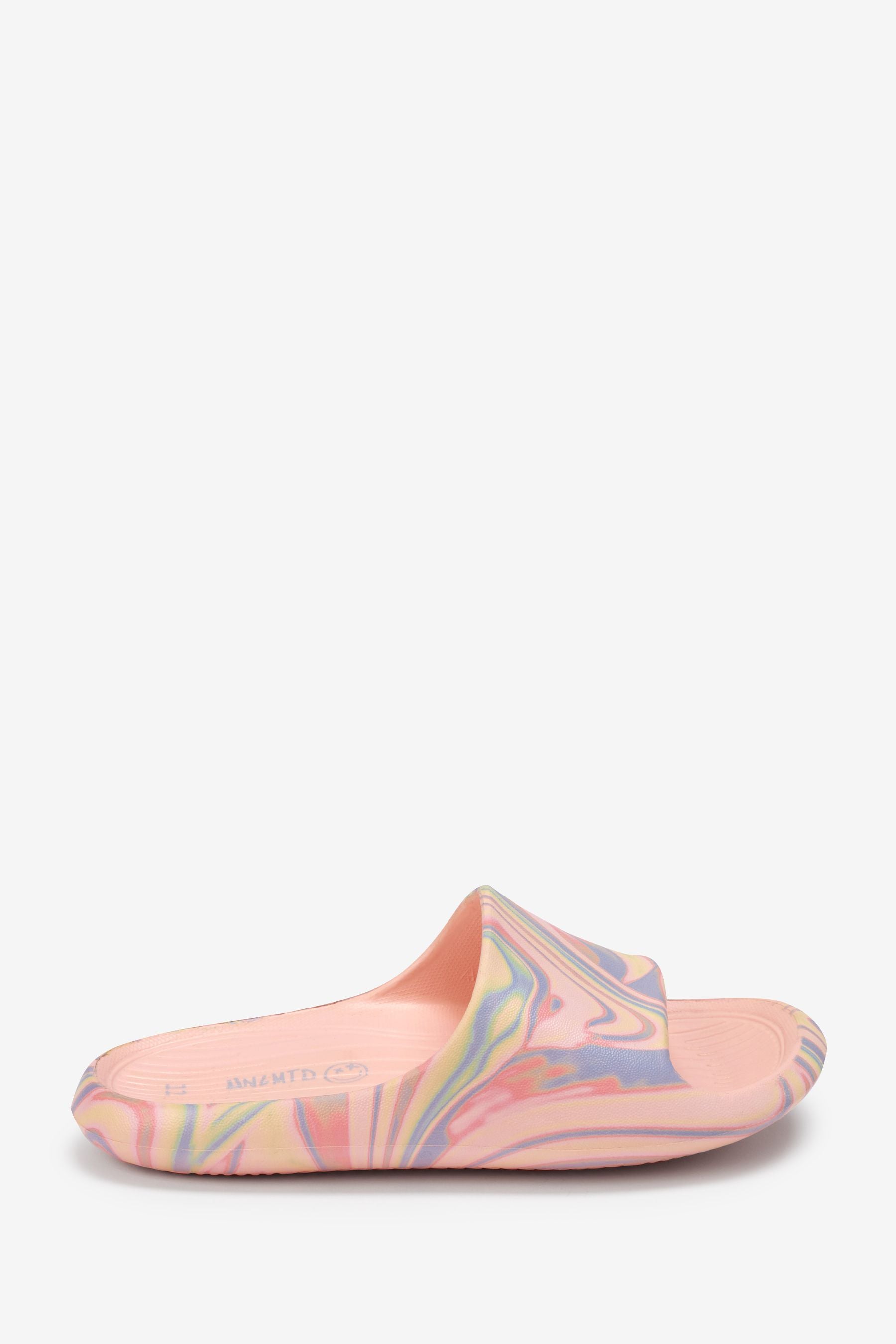 Pink Marble Print Sliders