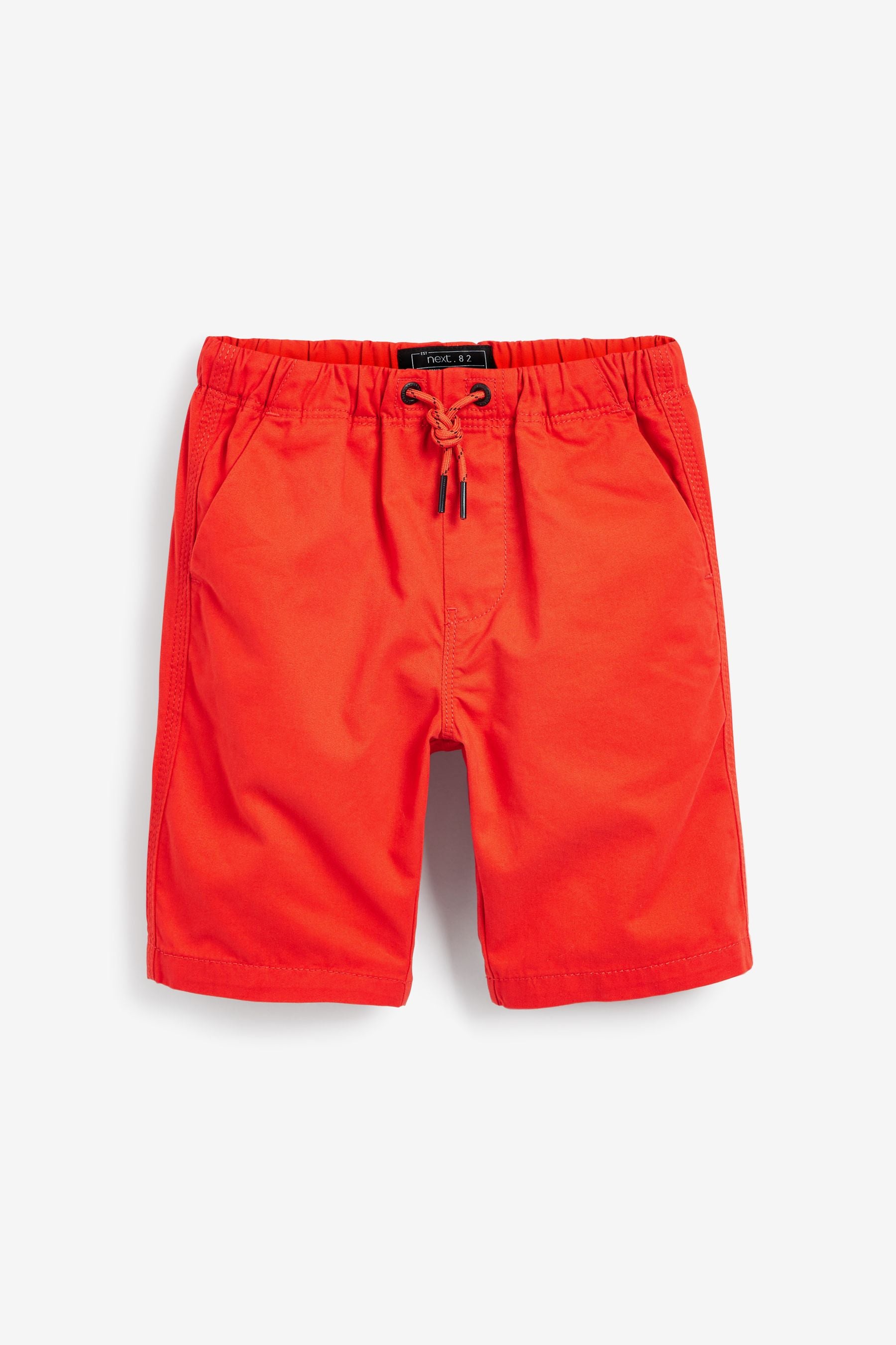 Orange/Black 3 Pack Pull-On Shorts (3-16yrs)