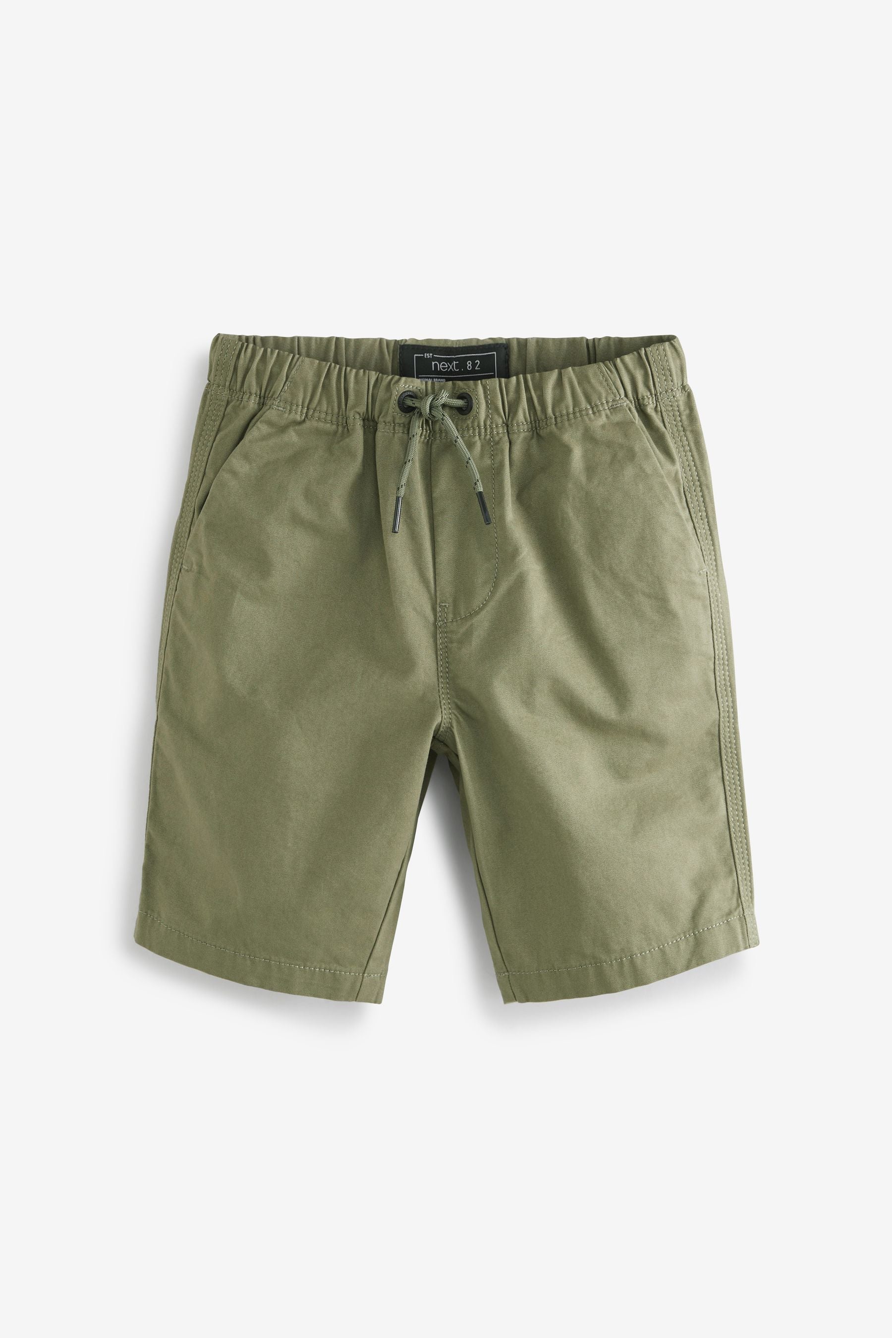 Khaki Green/Tan Brown 3 Pack Pull-On Shorts (3-16yrs)