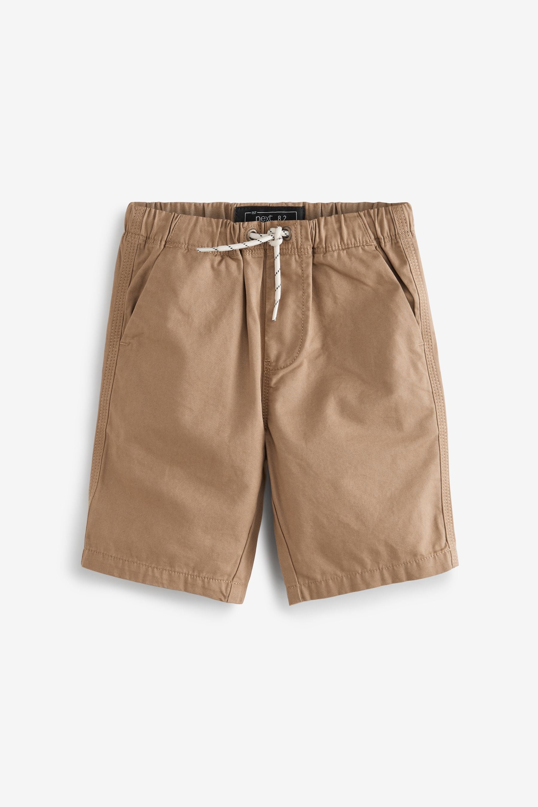 Khaki Green/Tan Brown 3 Pack Pull-On Shorts (3-16yrs)