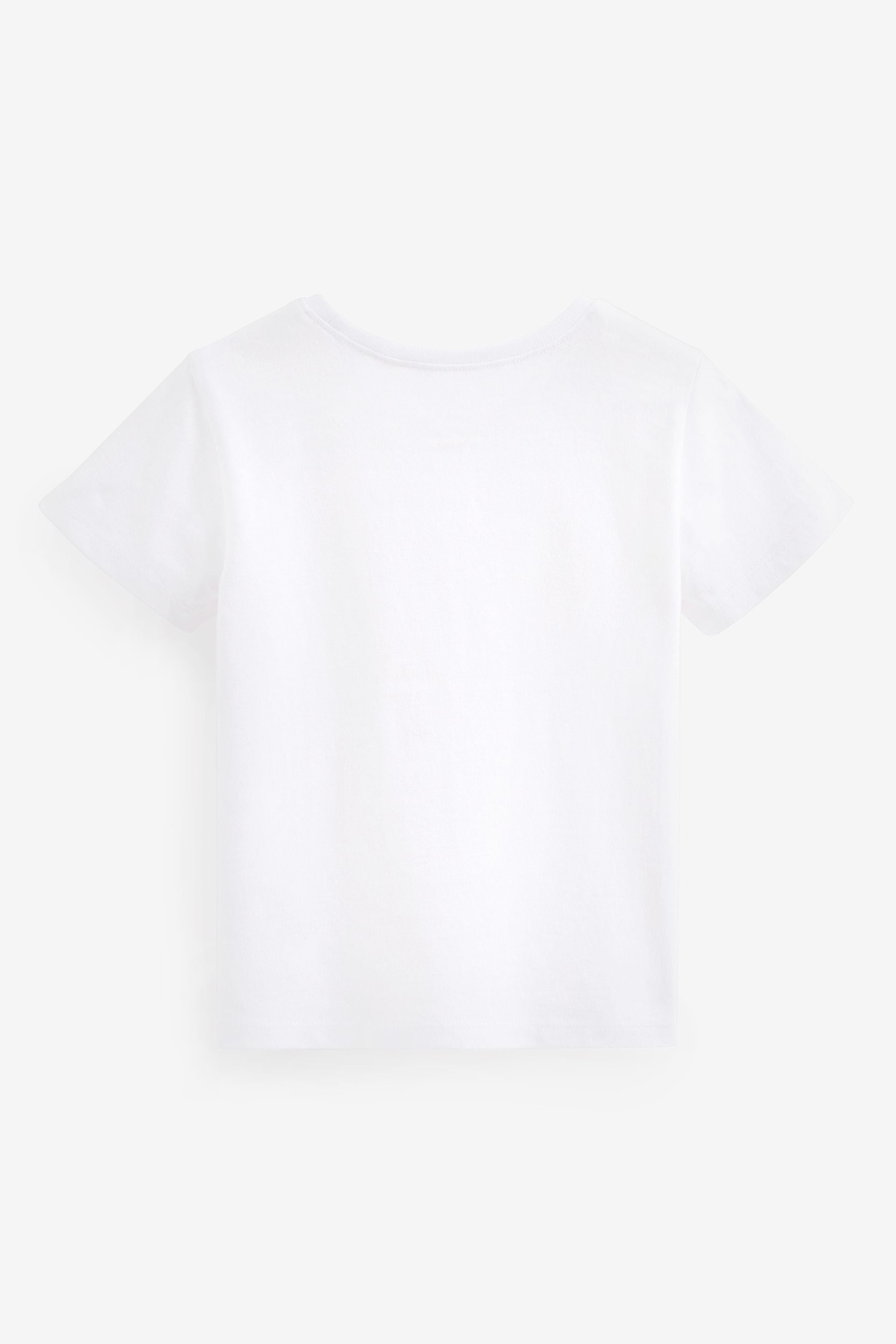 White Sister Short Sleeve Cotton Sister T-Shirt (3mths-7yrs)