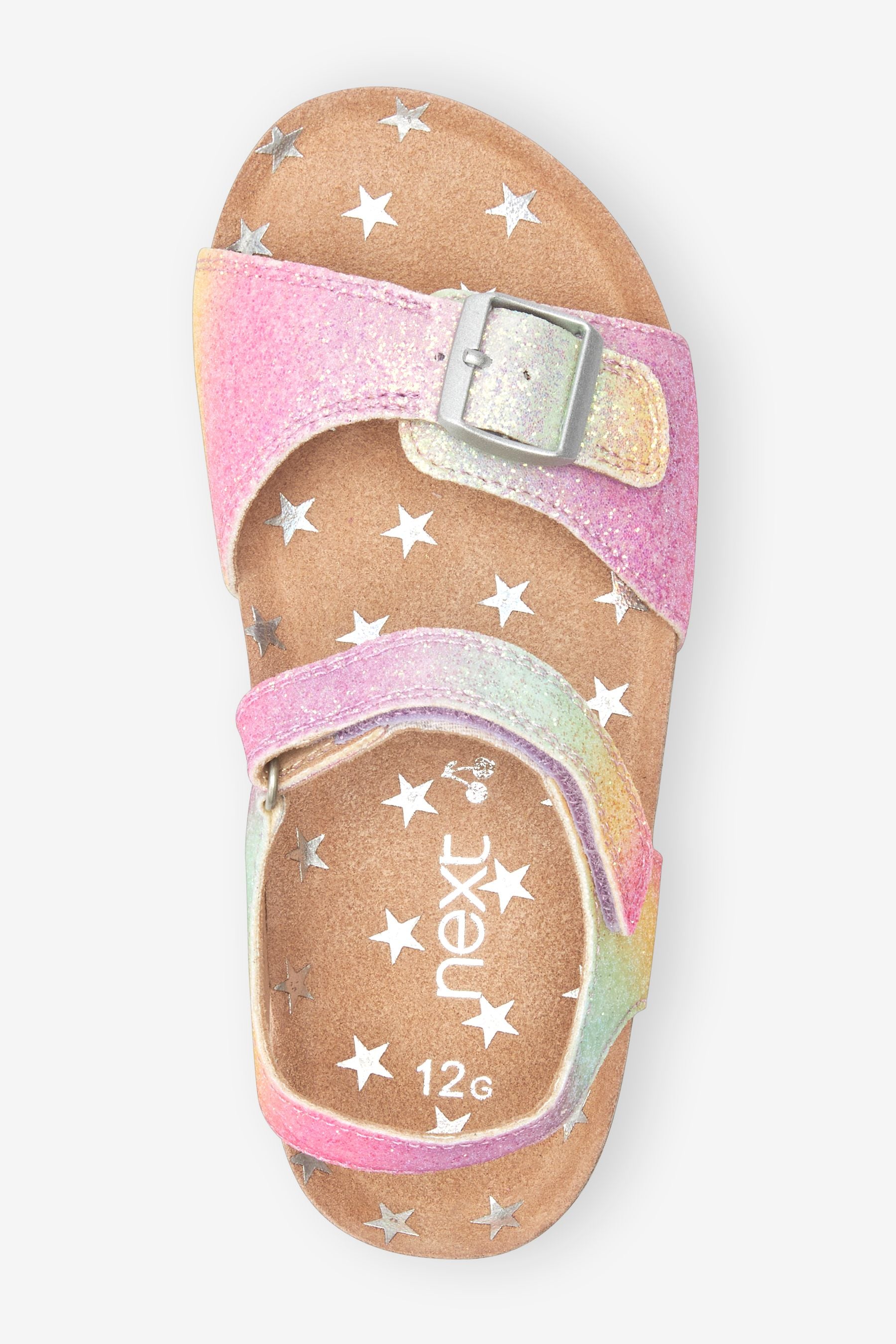 Pink Rainbow Corkbed Sandals