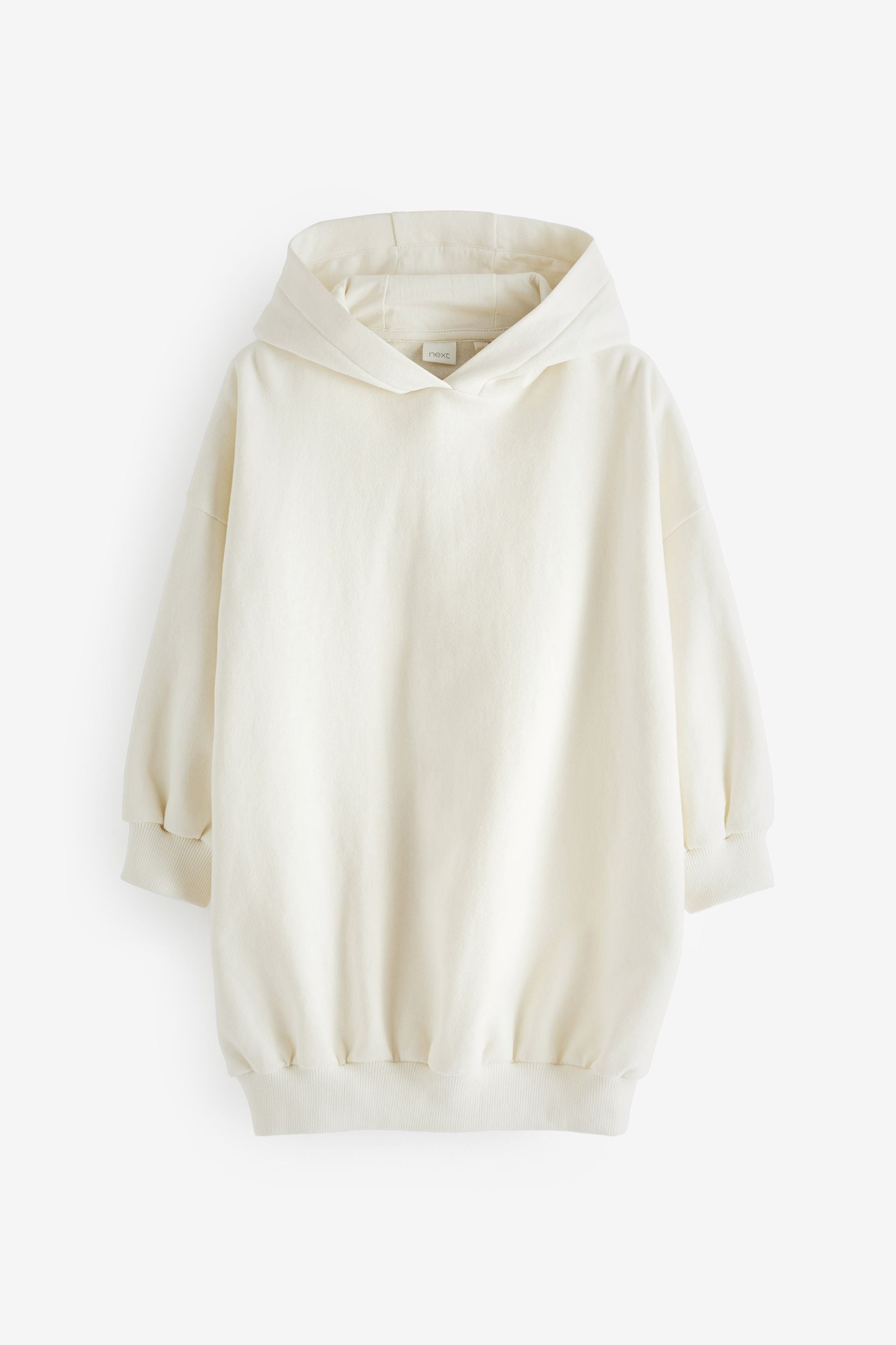 Ecru Cream Longline Hoodie (3-16yrs)