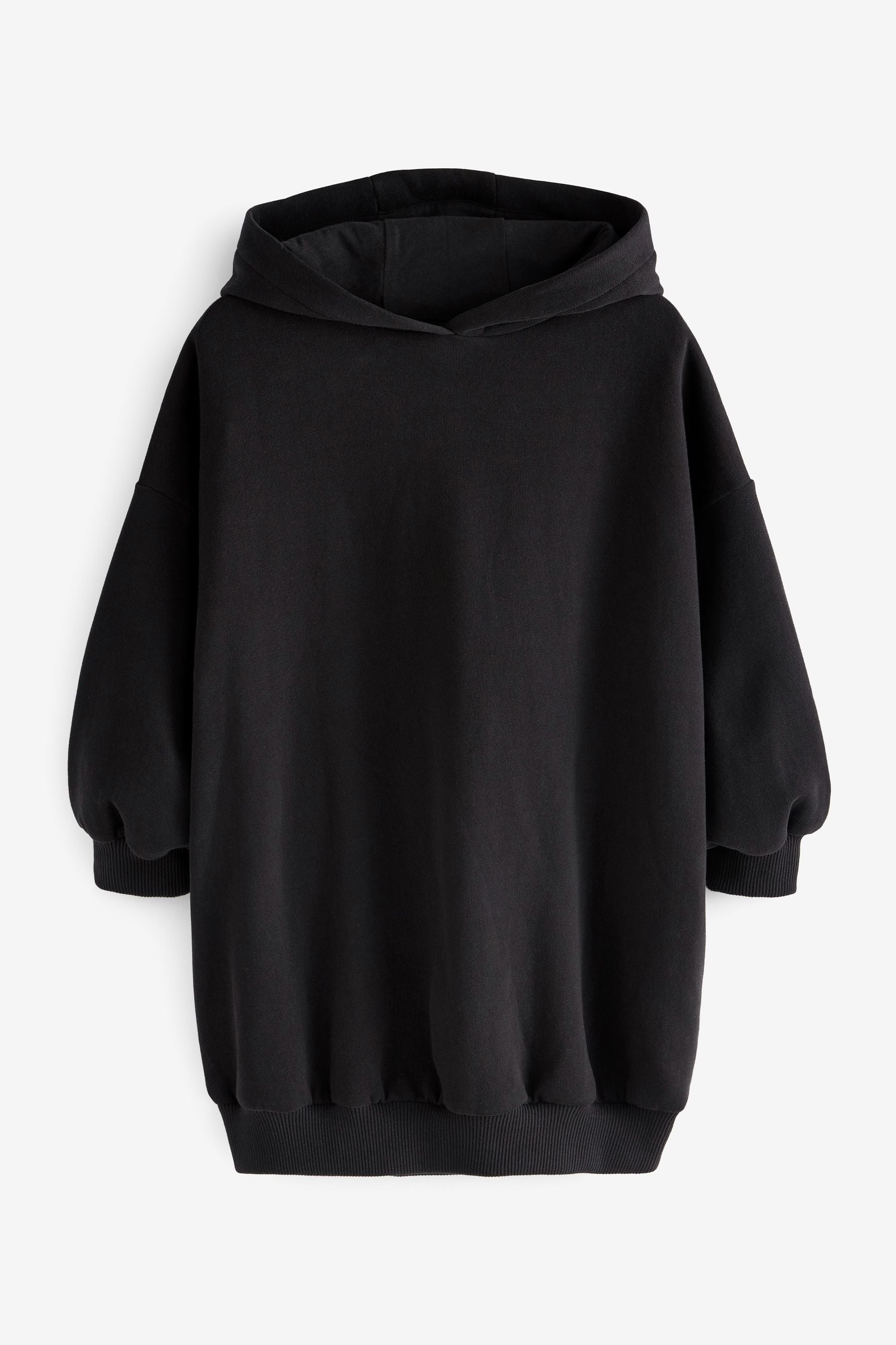 Black Longline Hoodie (3-16yrs)