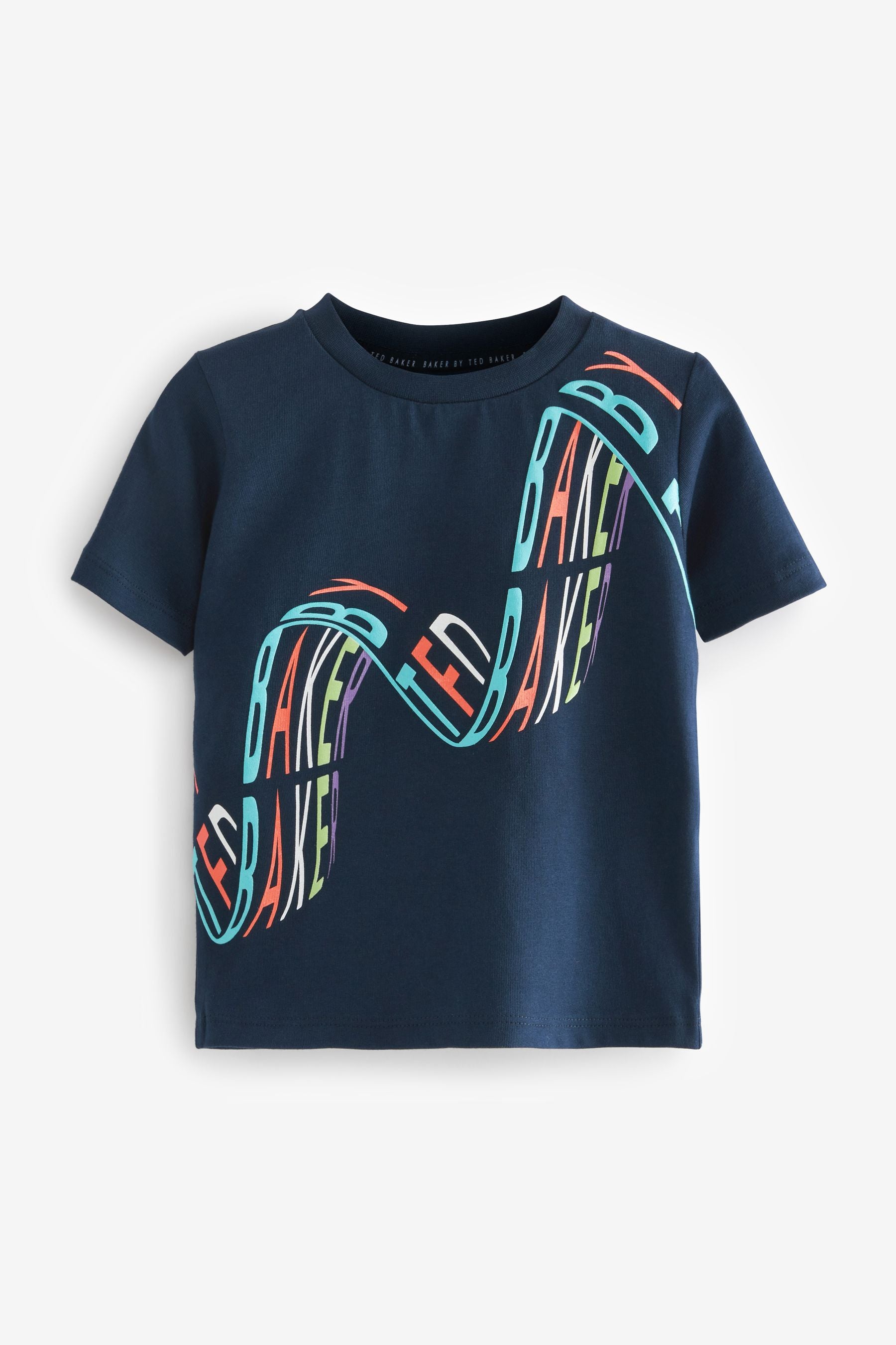 Baker by Ted Baker Navy Graphic T-Shirt