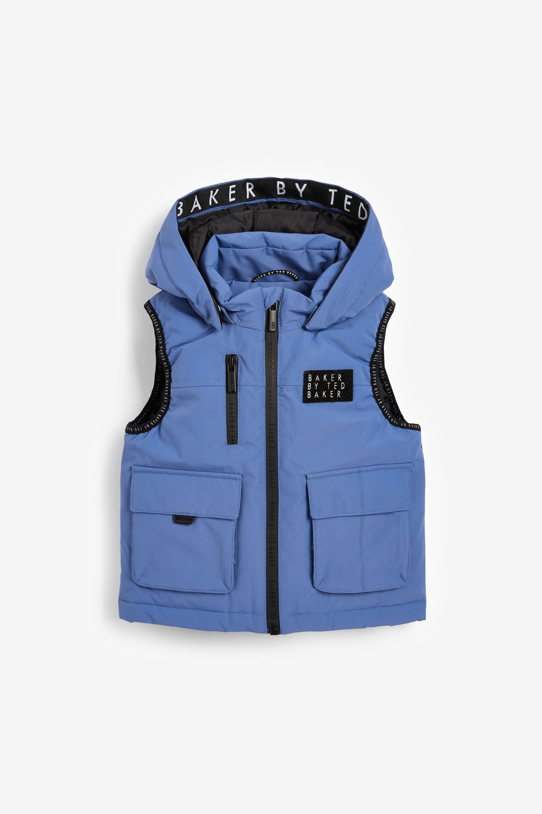 Baker by Ted Baker Blue Gilet