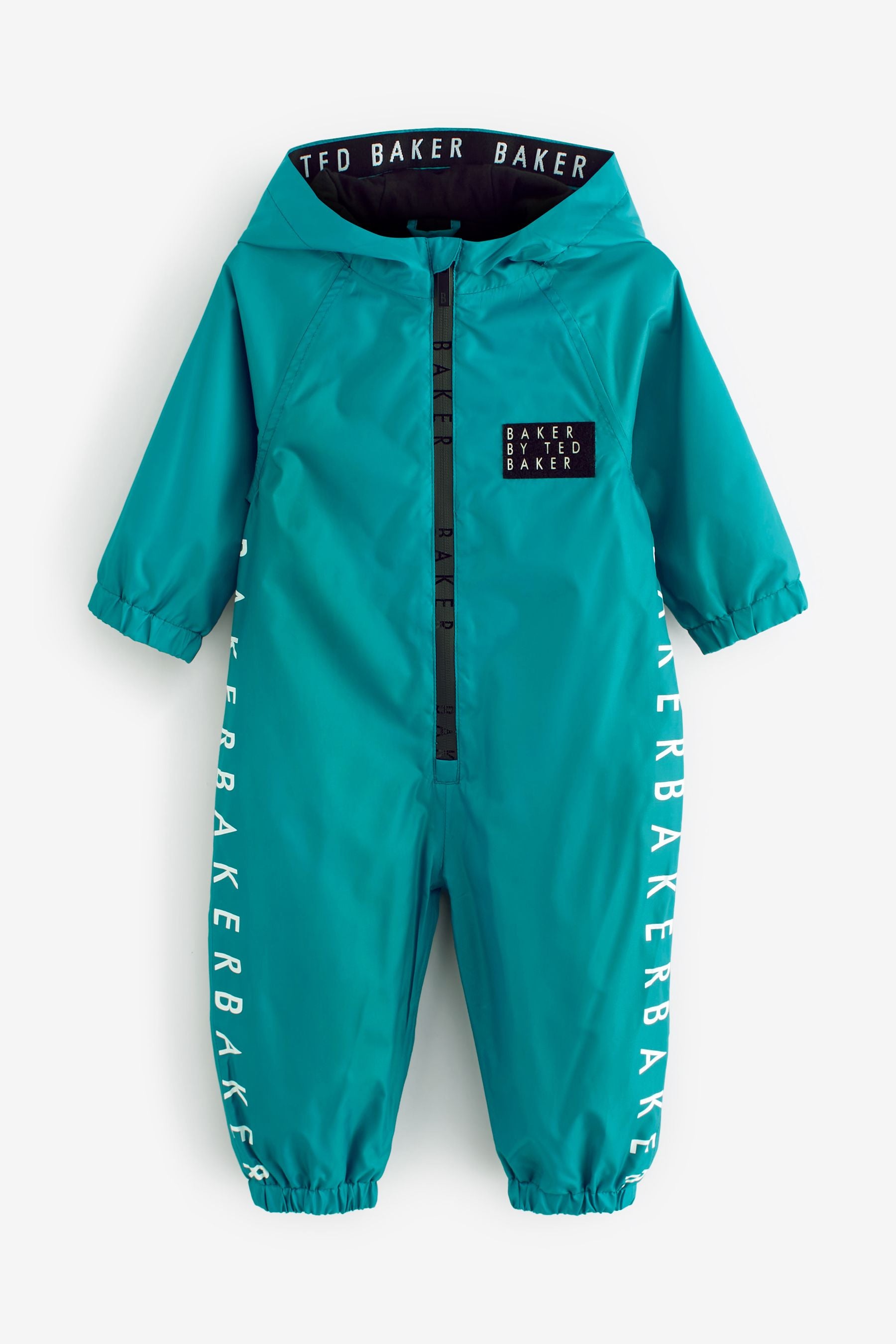 Baker by Ted Baker Boys Blue Waterproof Puddlesuit