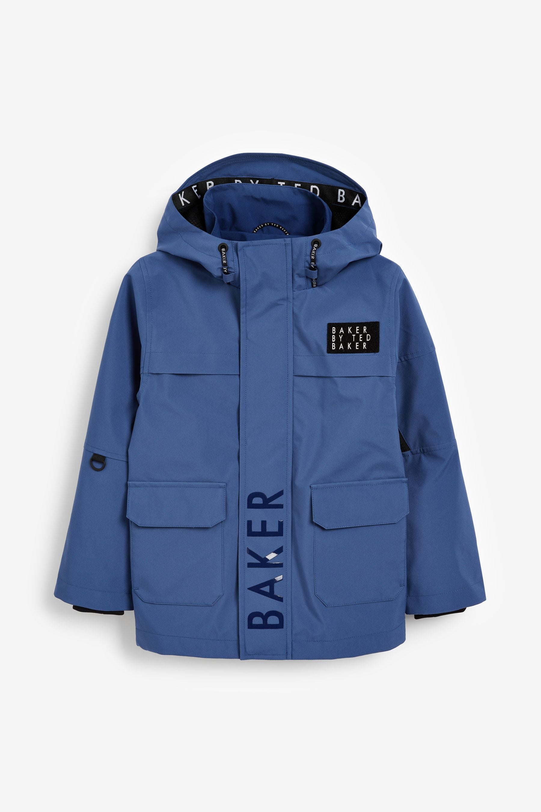 Blue Baker by Ted Baker Blue Shower Resistant Lightweight Jacket