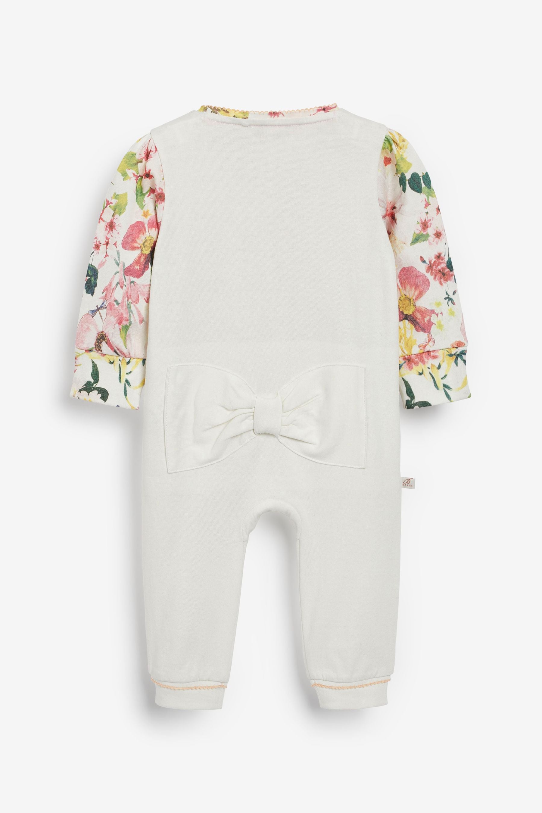 Baker by Ted Baker Floral Print Sleepsuit