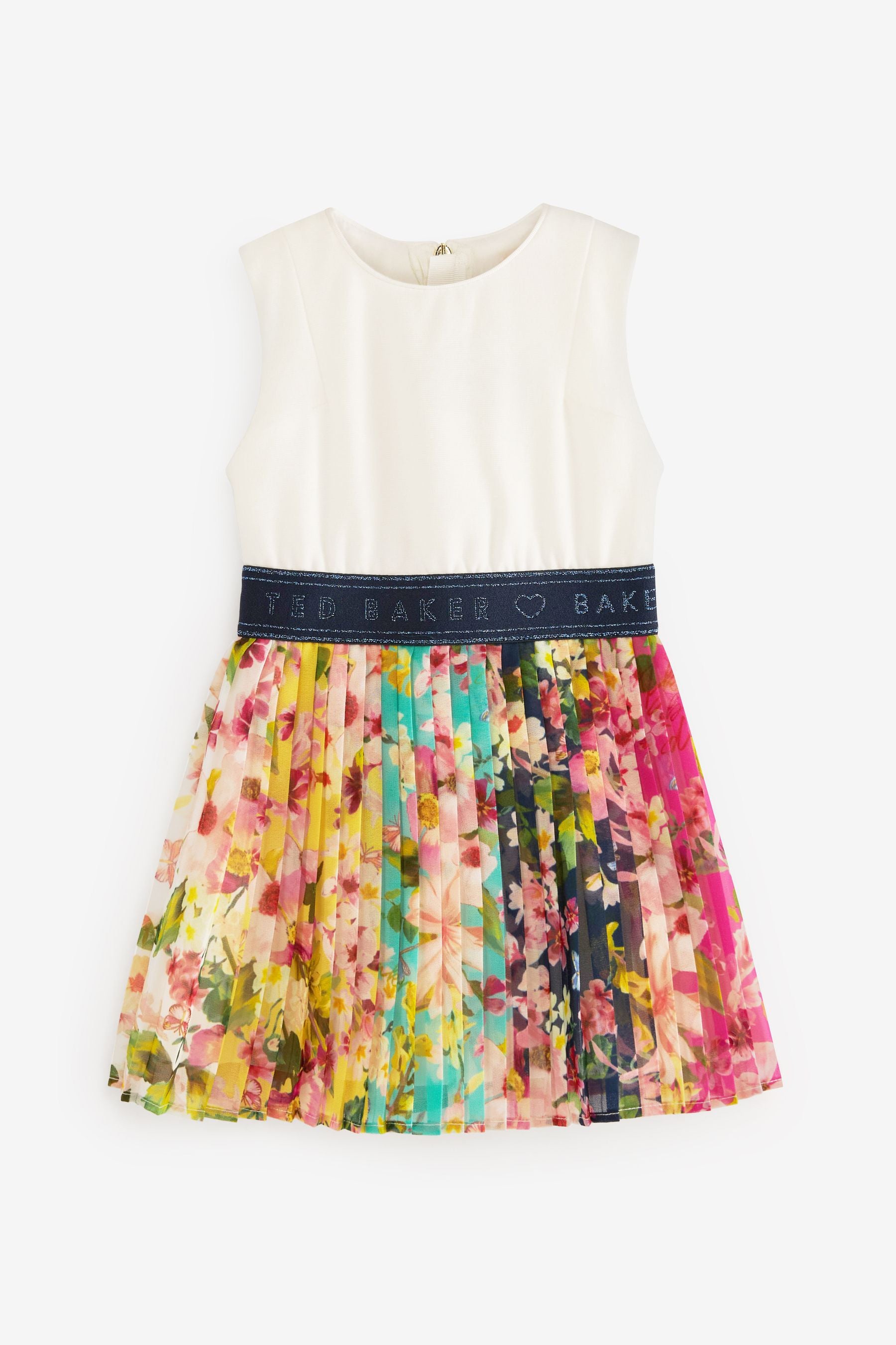 Multi Baker by Ted Baker Pleated Skirt Dress