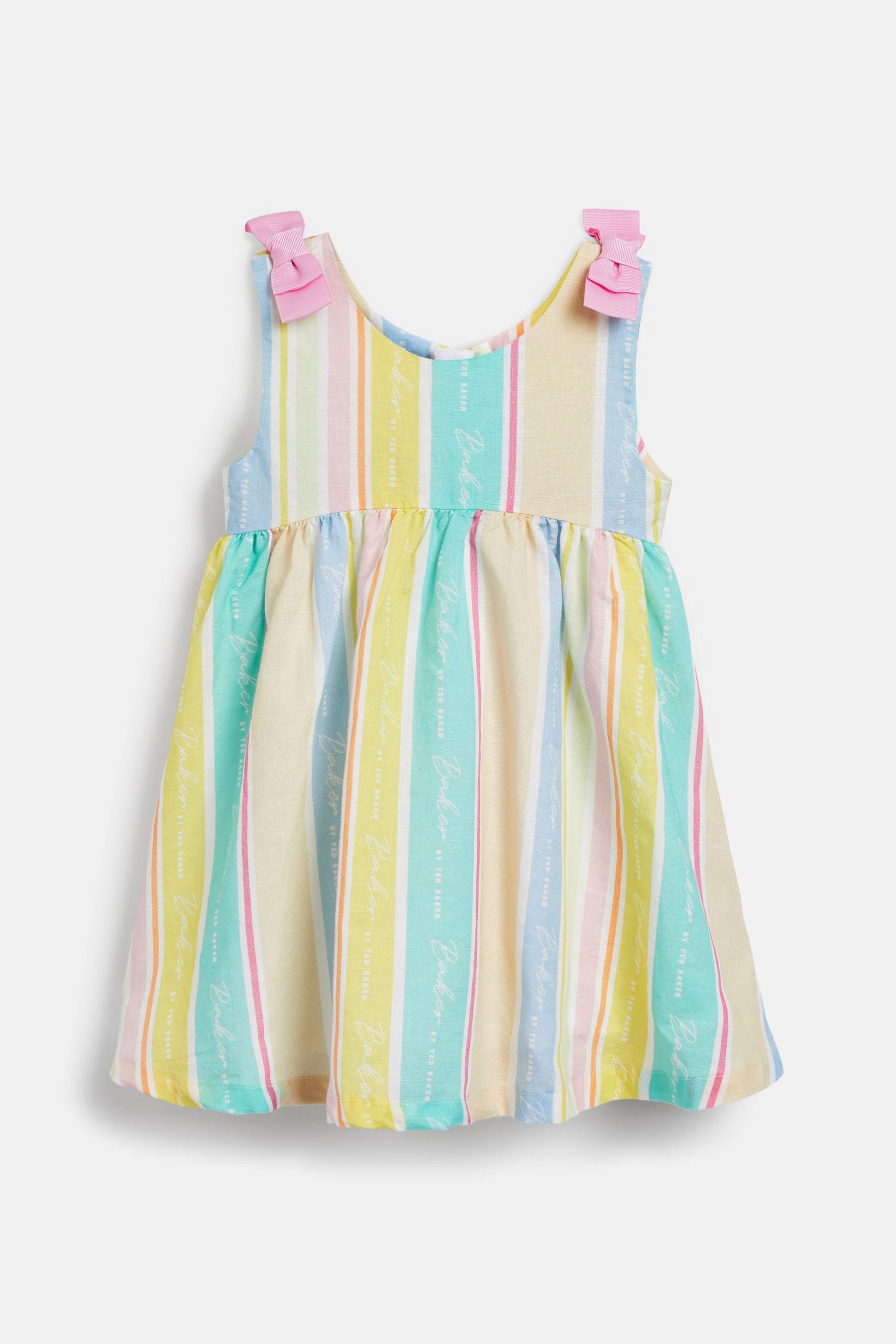 Baker by Ted Baker Linen Stripe Dress