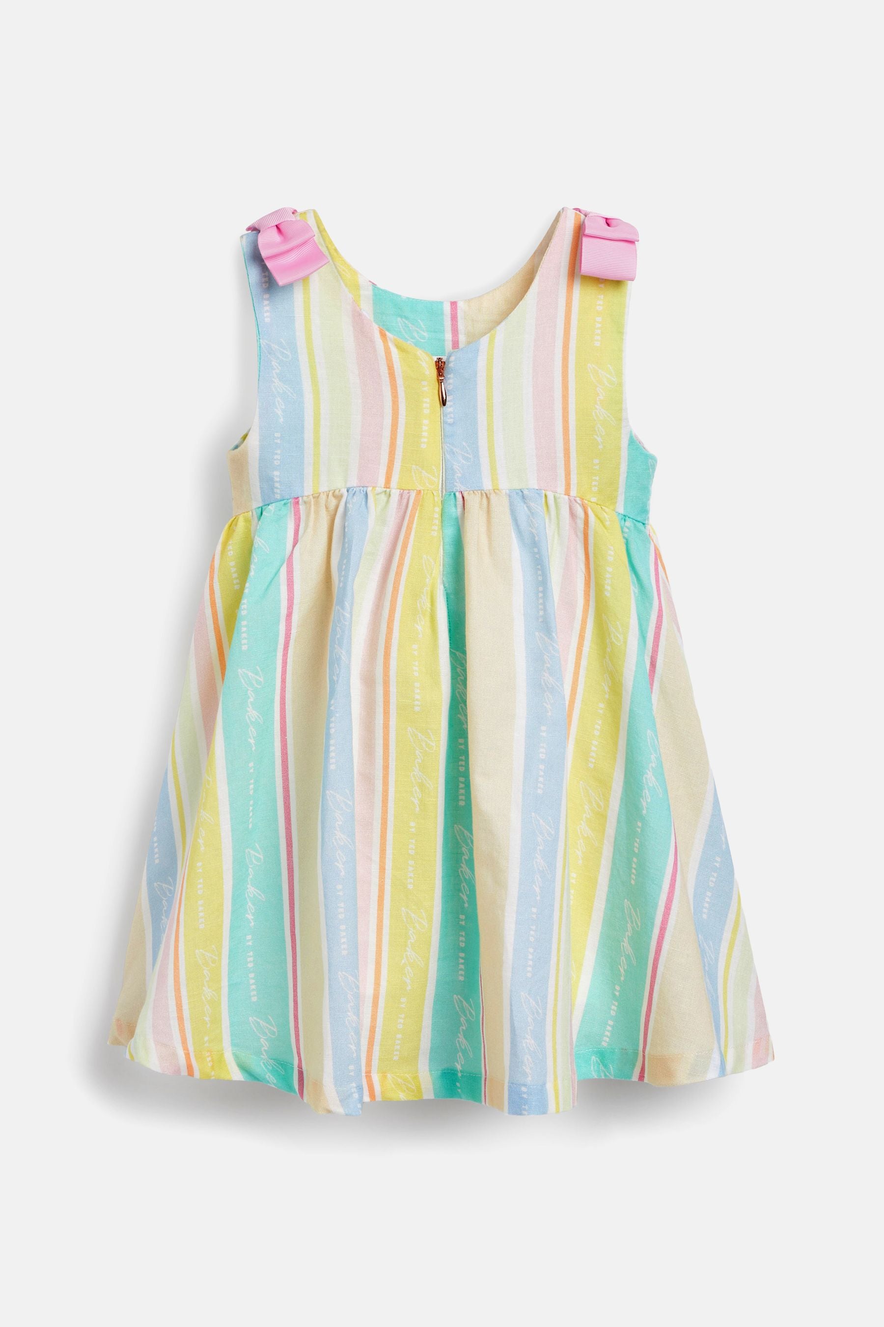 Baker by Ted Baker Linen Stripe Dress