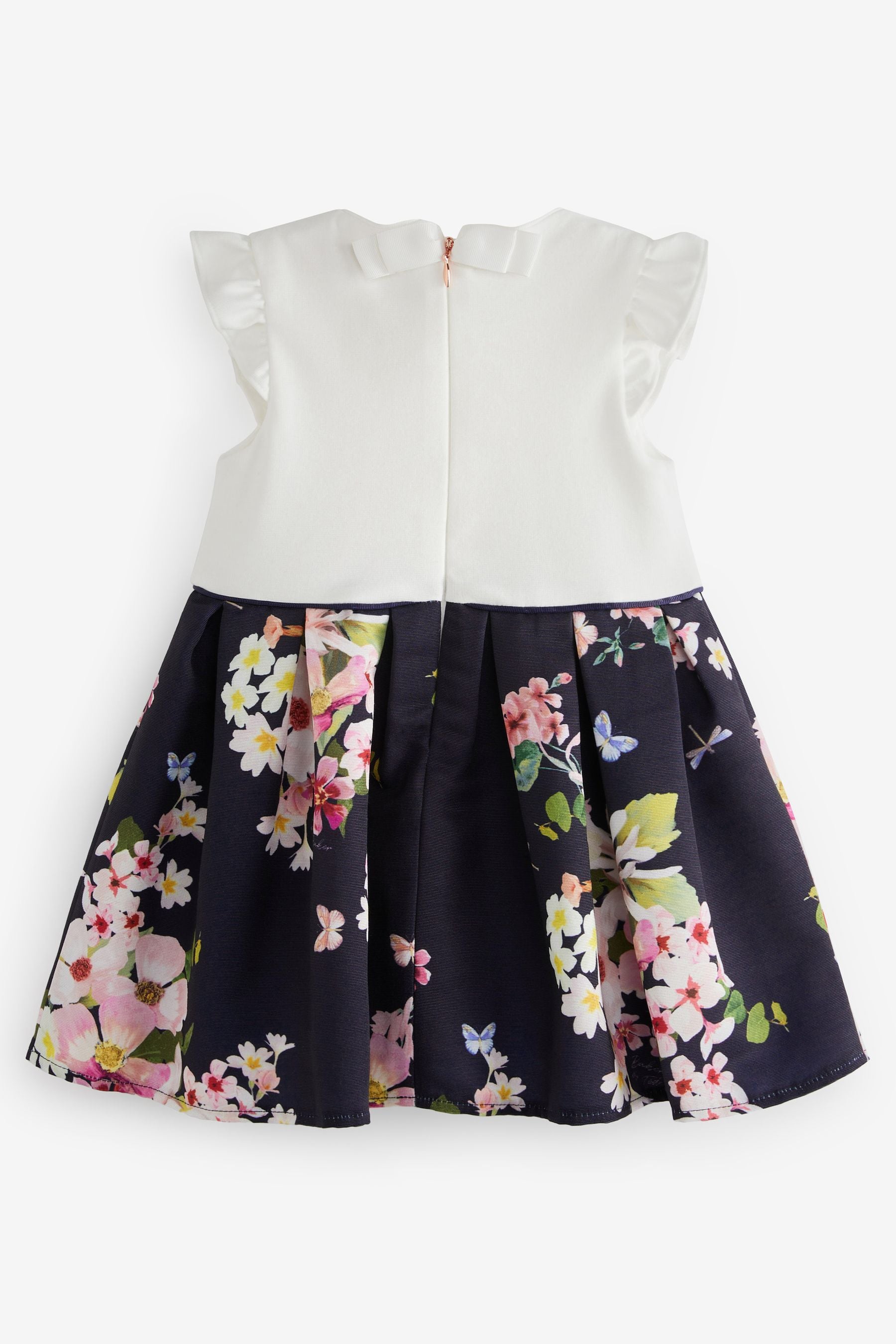 Baker by Ted Baker Navy Blue Floral Dress