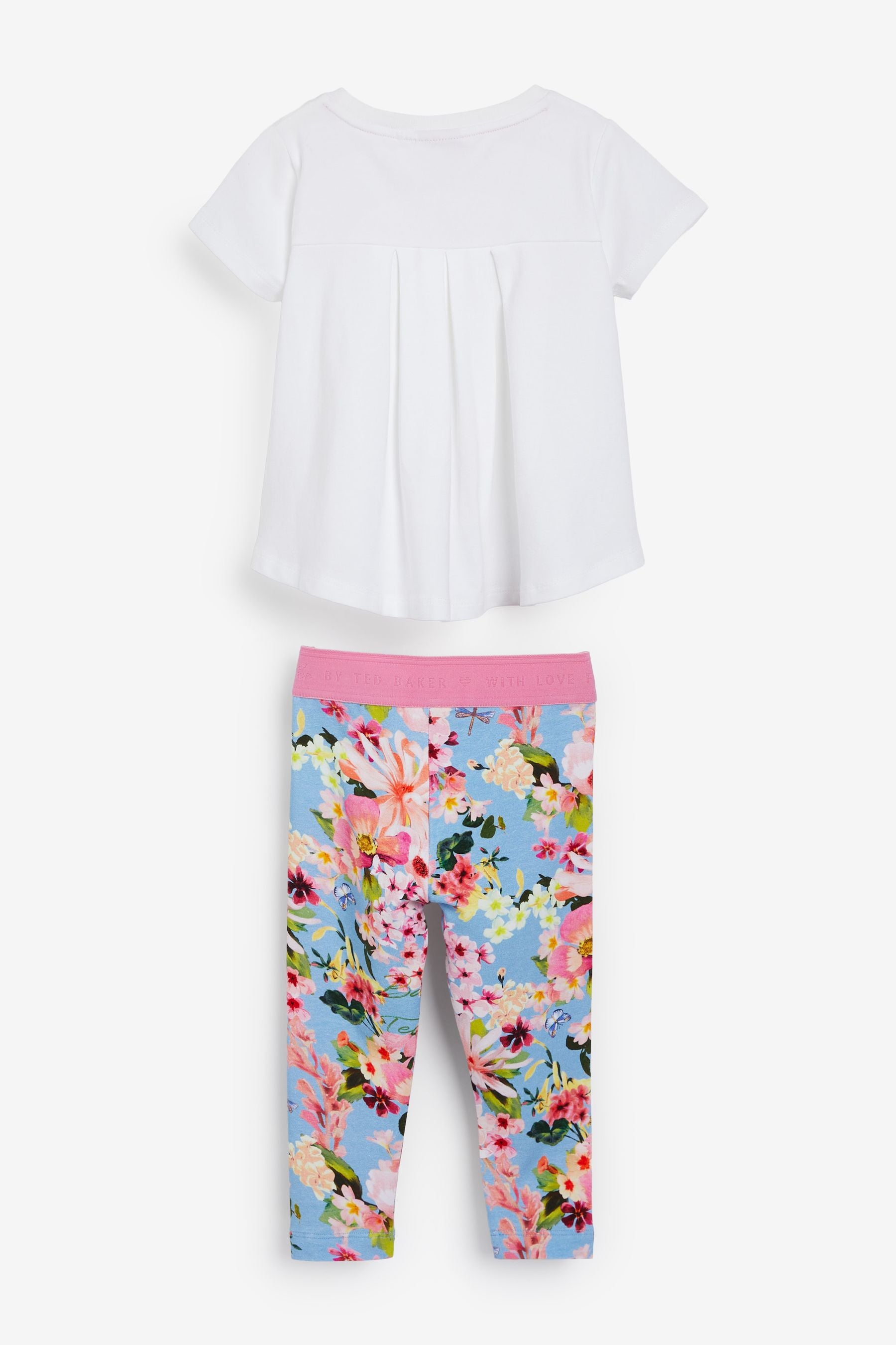 Baker by Ted Baker White T-Shirt and Leggings Set