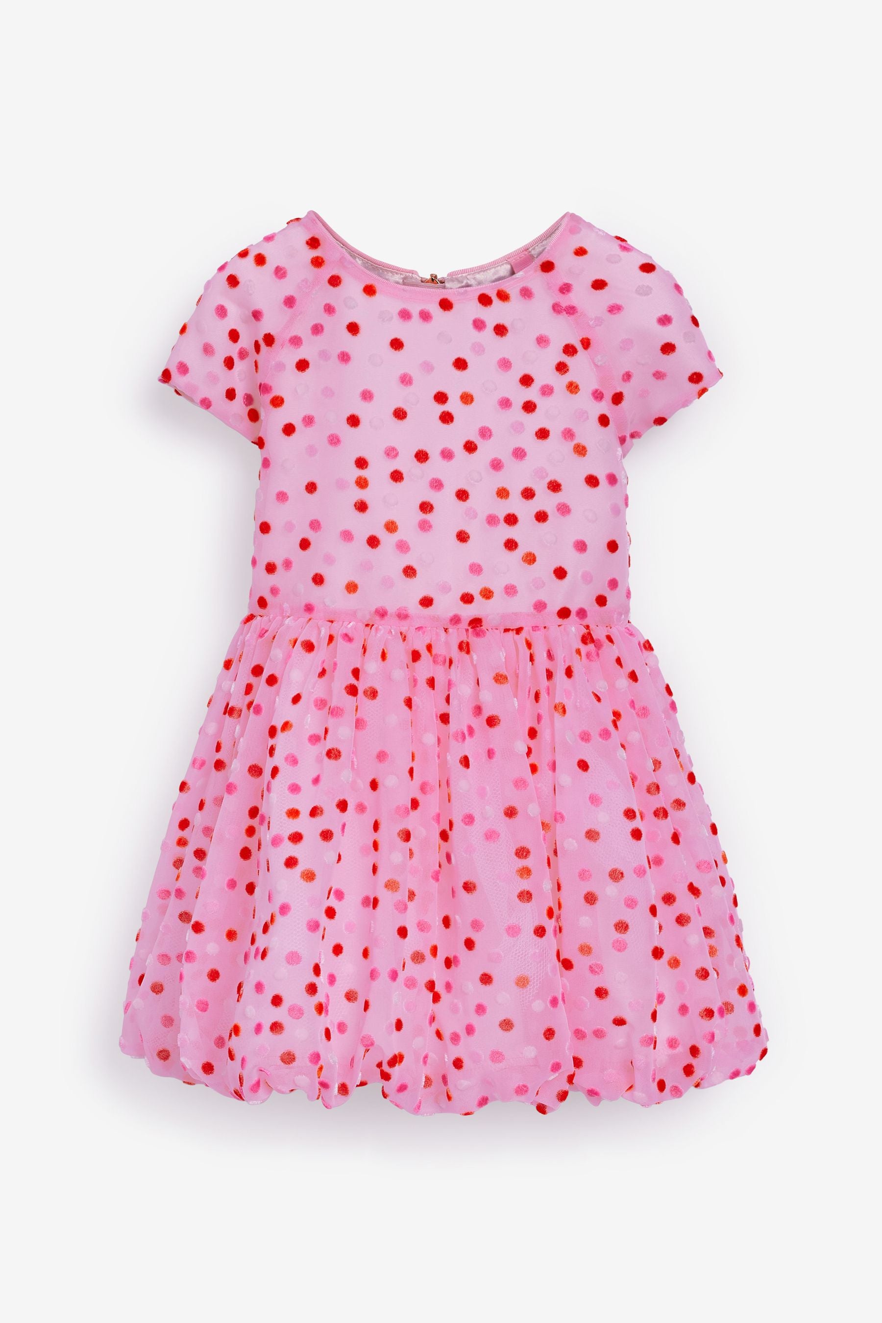 Pink Baker by Ted Baker Flock Spot Dress