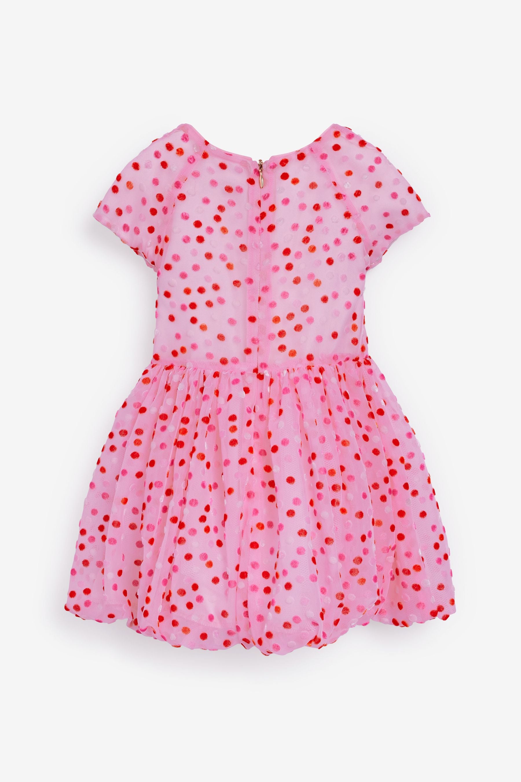 Pink Baker by Ted Baker Flock Spot Dress