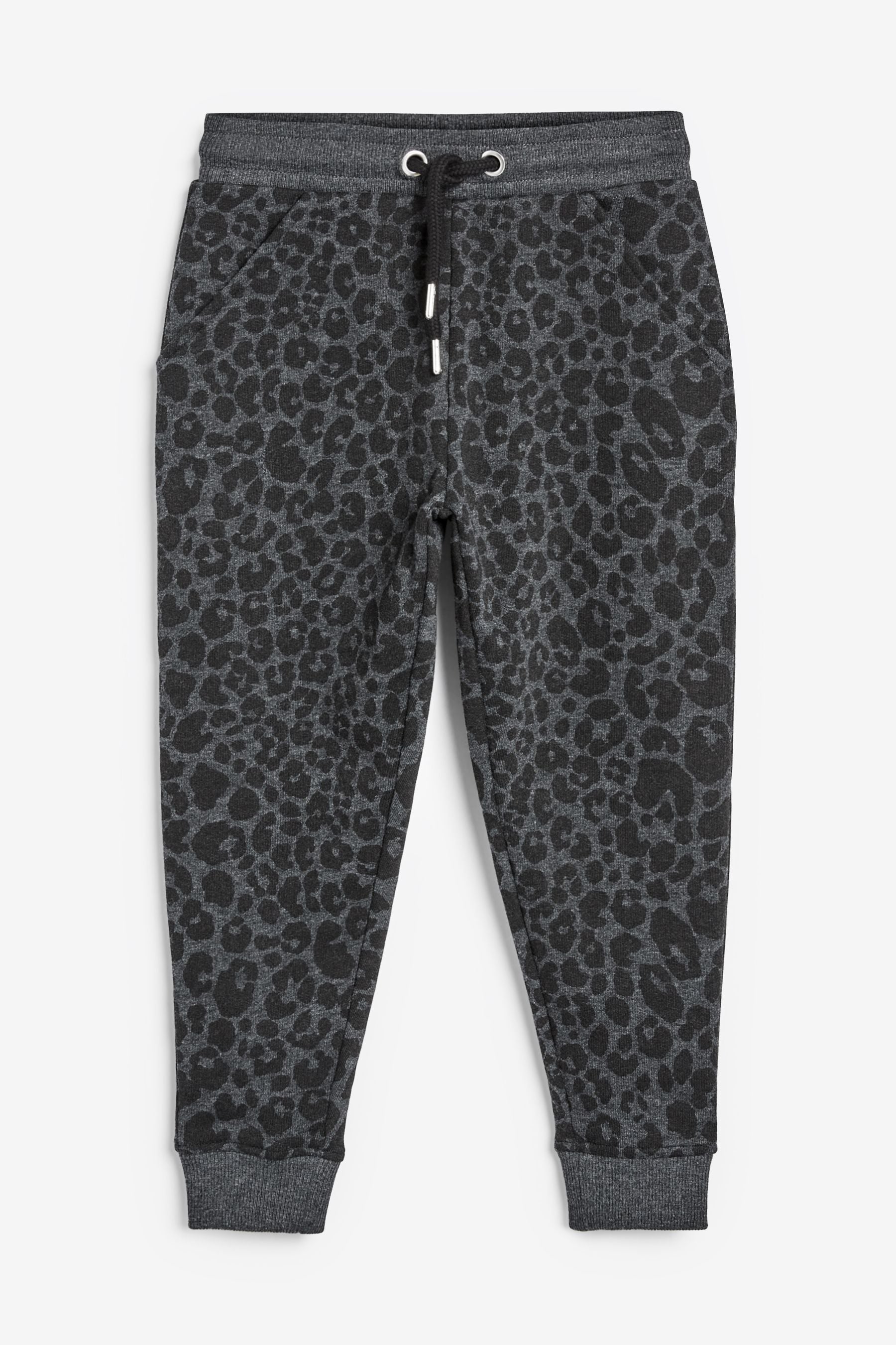 Charocal Grey/Black Animal Print Sweatshirt And Joggers Set (3-16yrs)