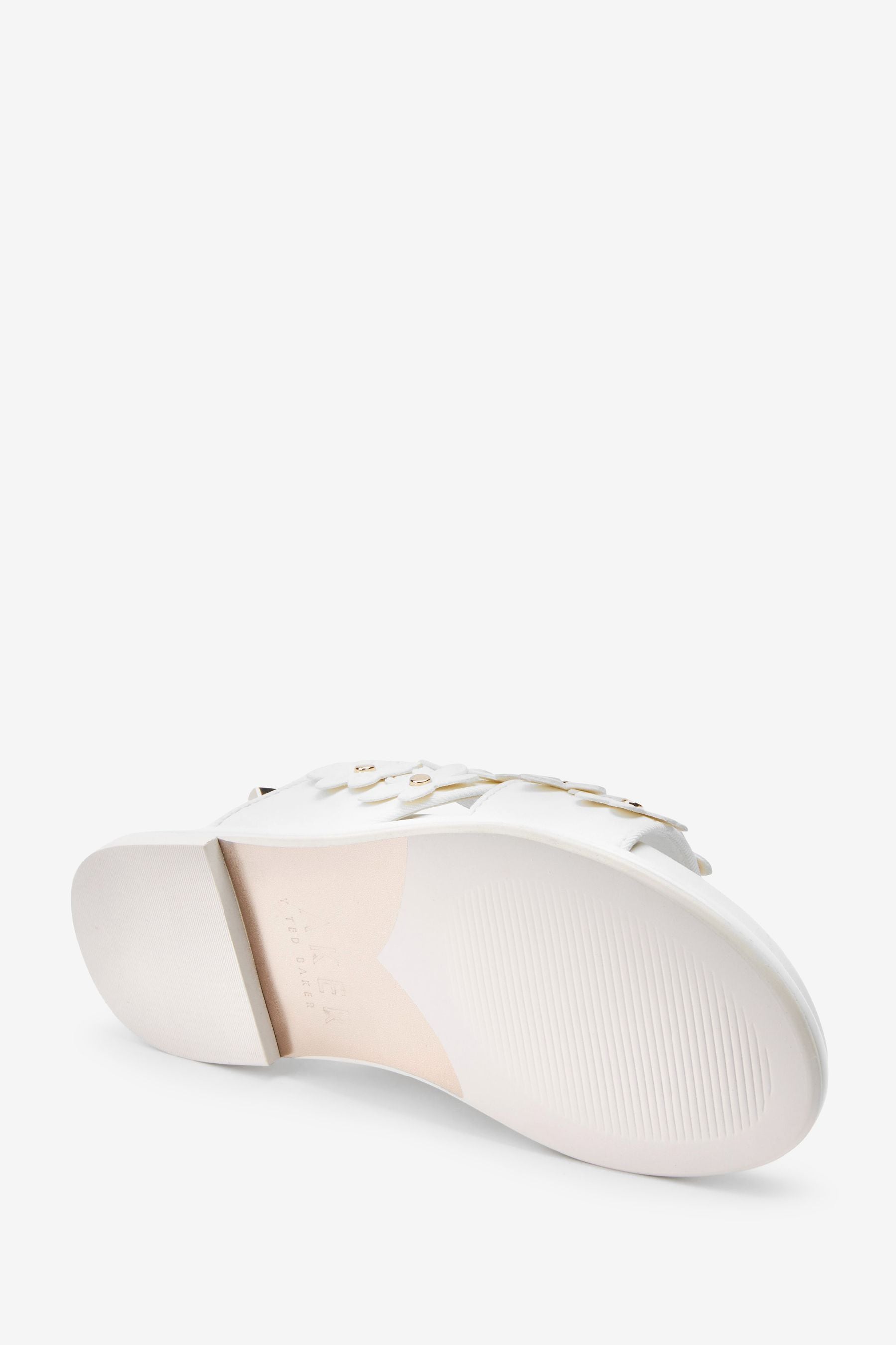 White Baker by Ted Baker White Flower Sandals