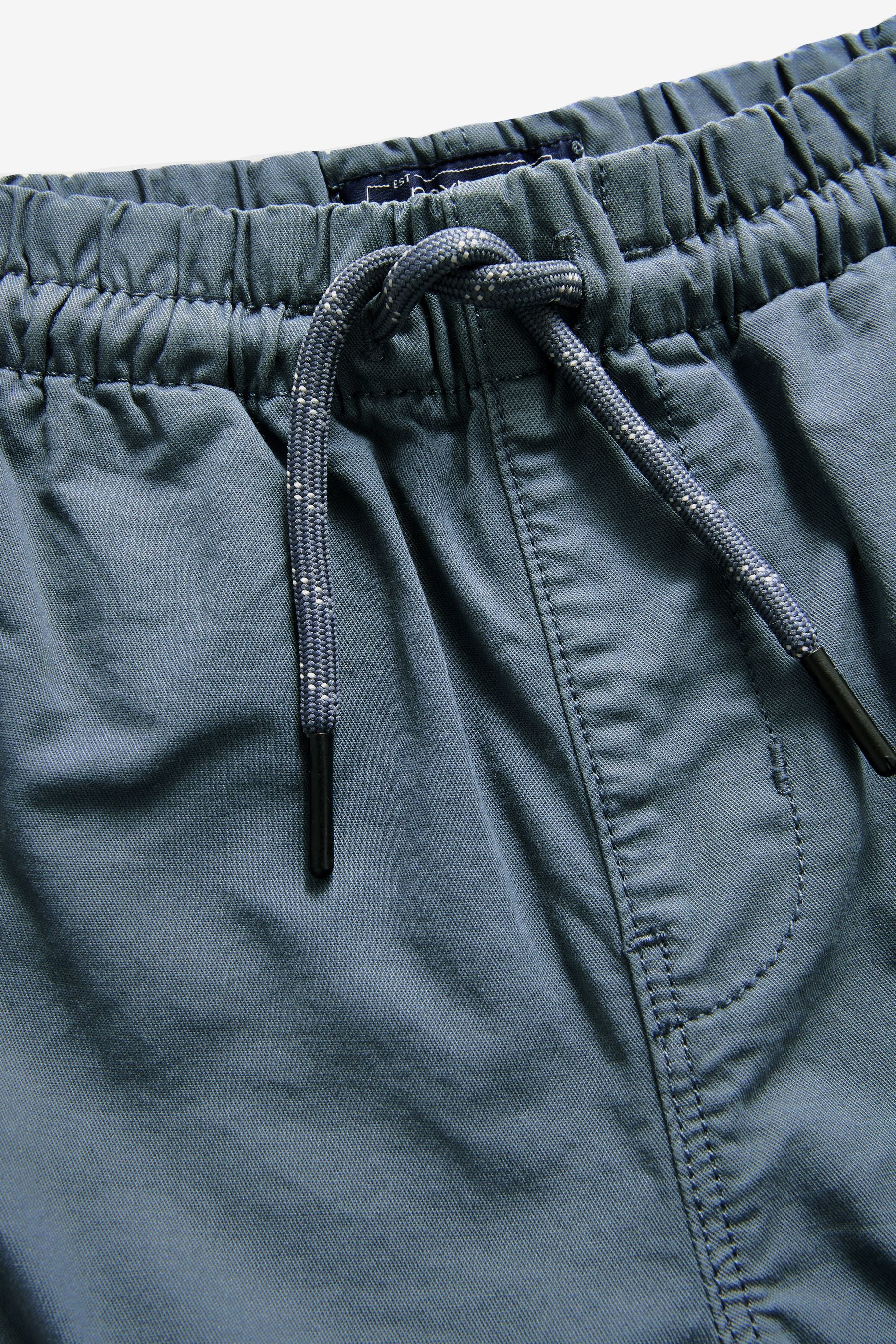 Blue/Grey Cargo Shorts (3-16yrs)