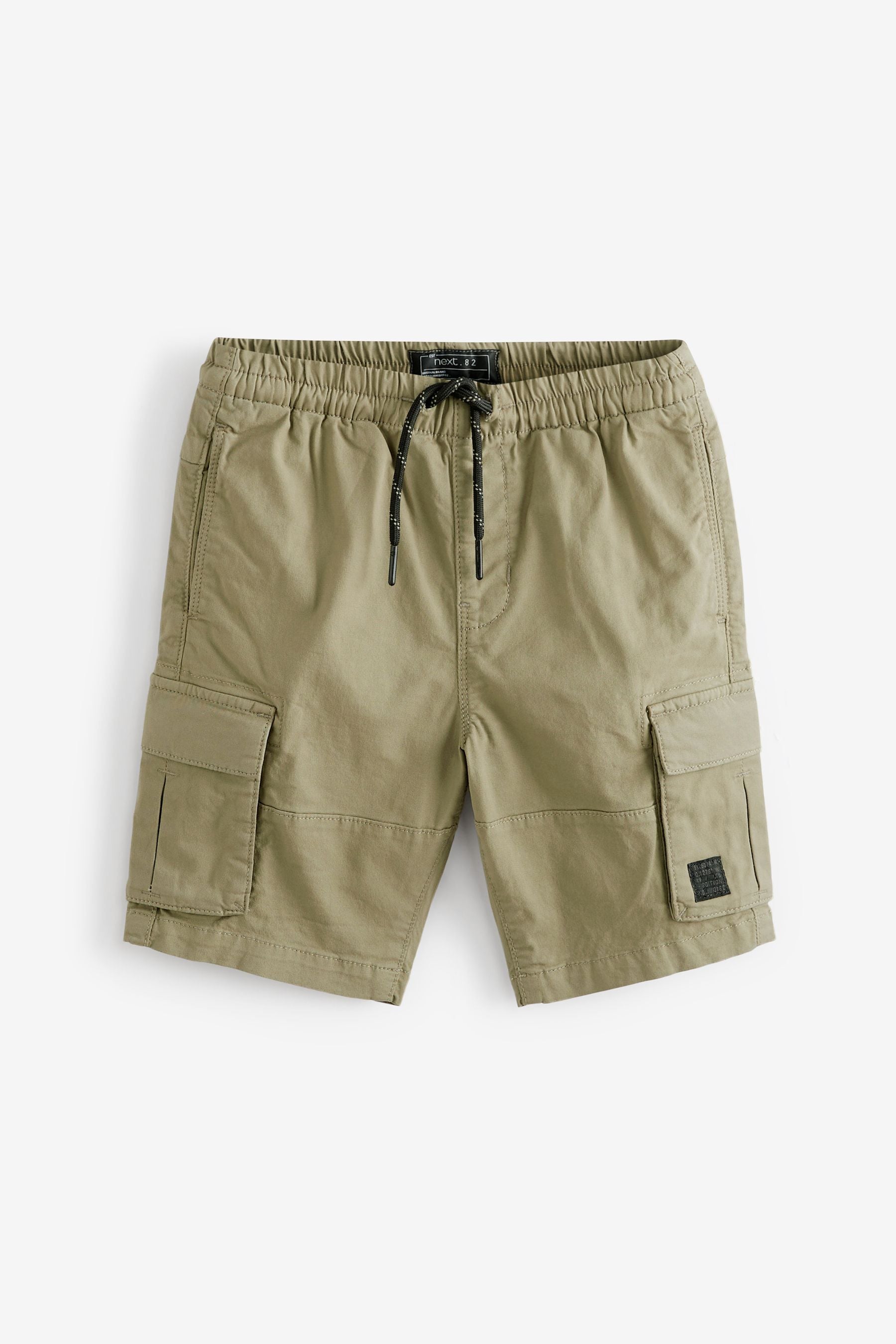 Olive Green Cargo Shorts (3-16yrs)