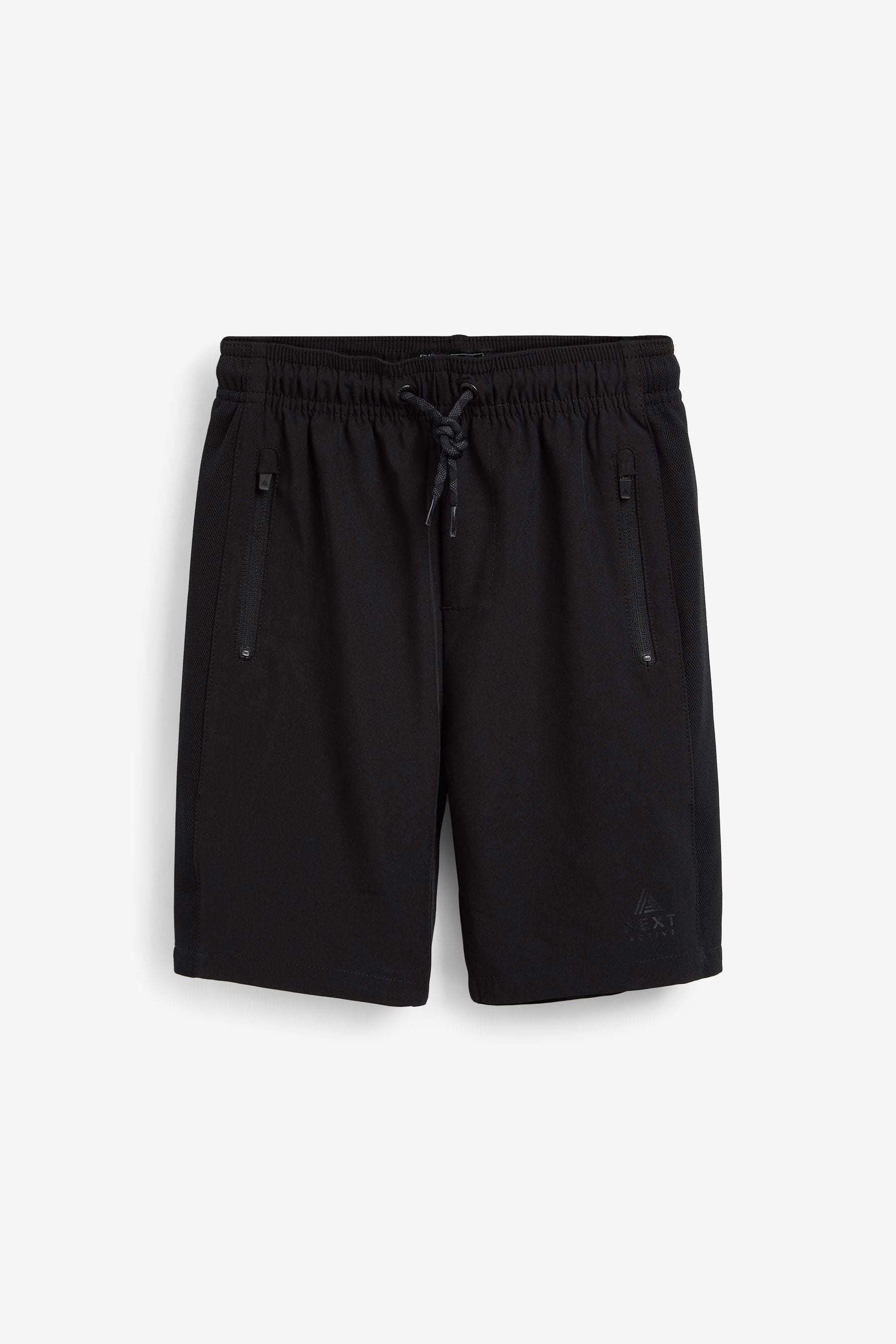 Black Sports Shorts (3-16yrs)