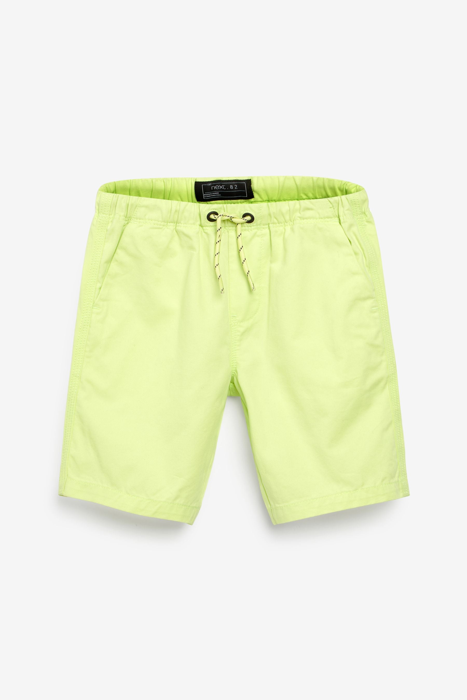 Lime Green Pull-On Shorts (3-16yrs)